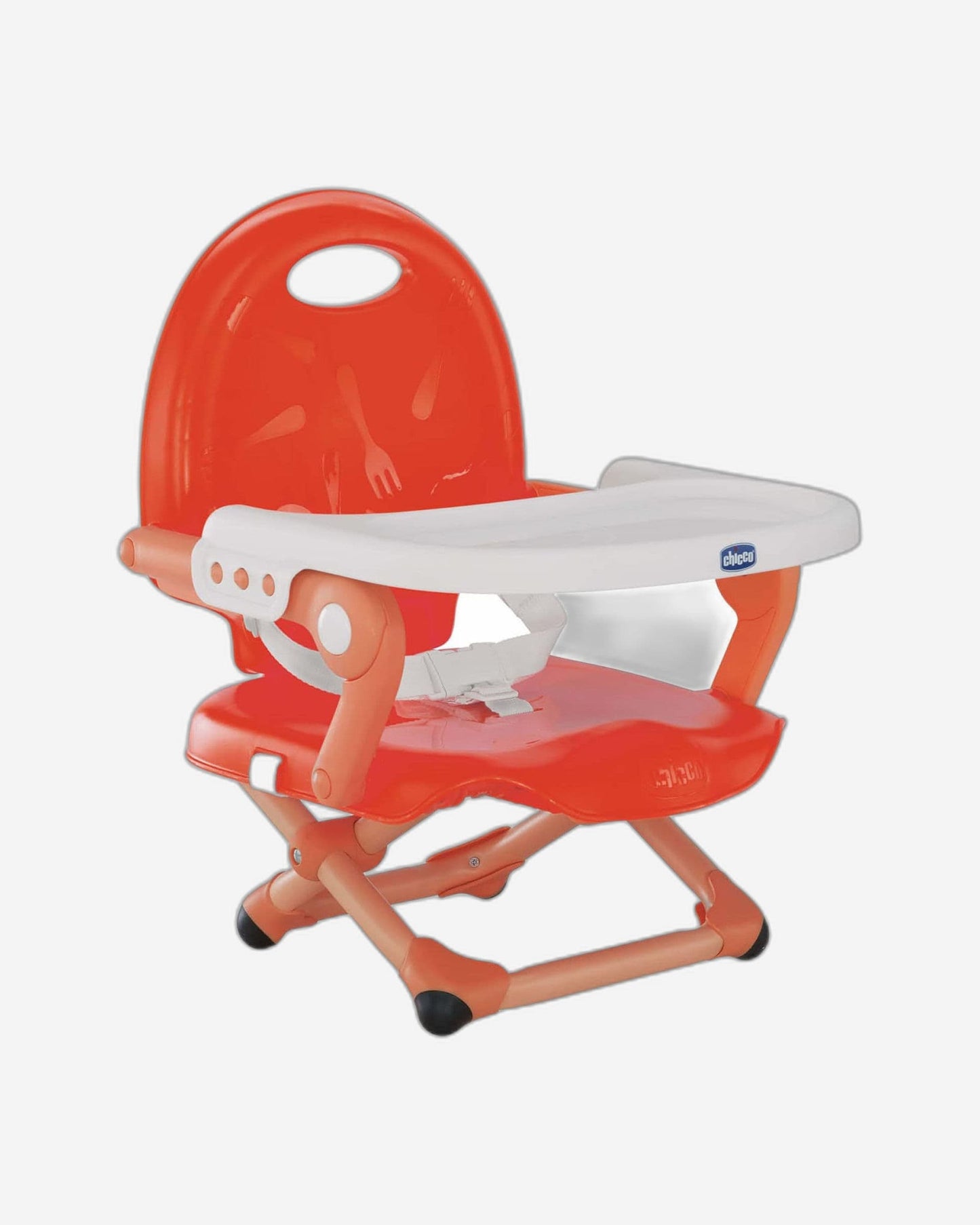 BOOSTER SEAT POCKET SNACK POPPY RED