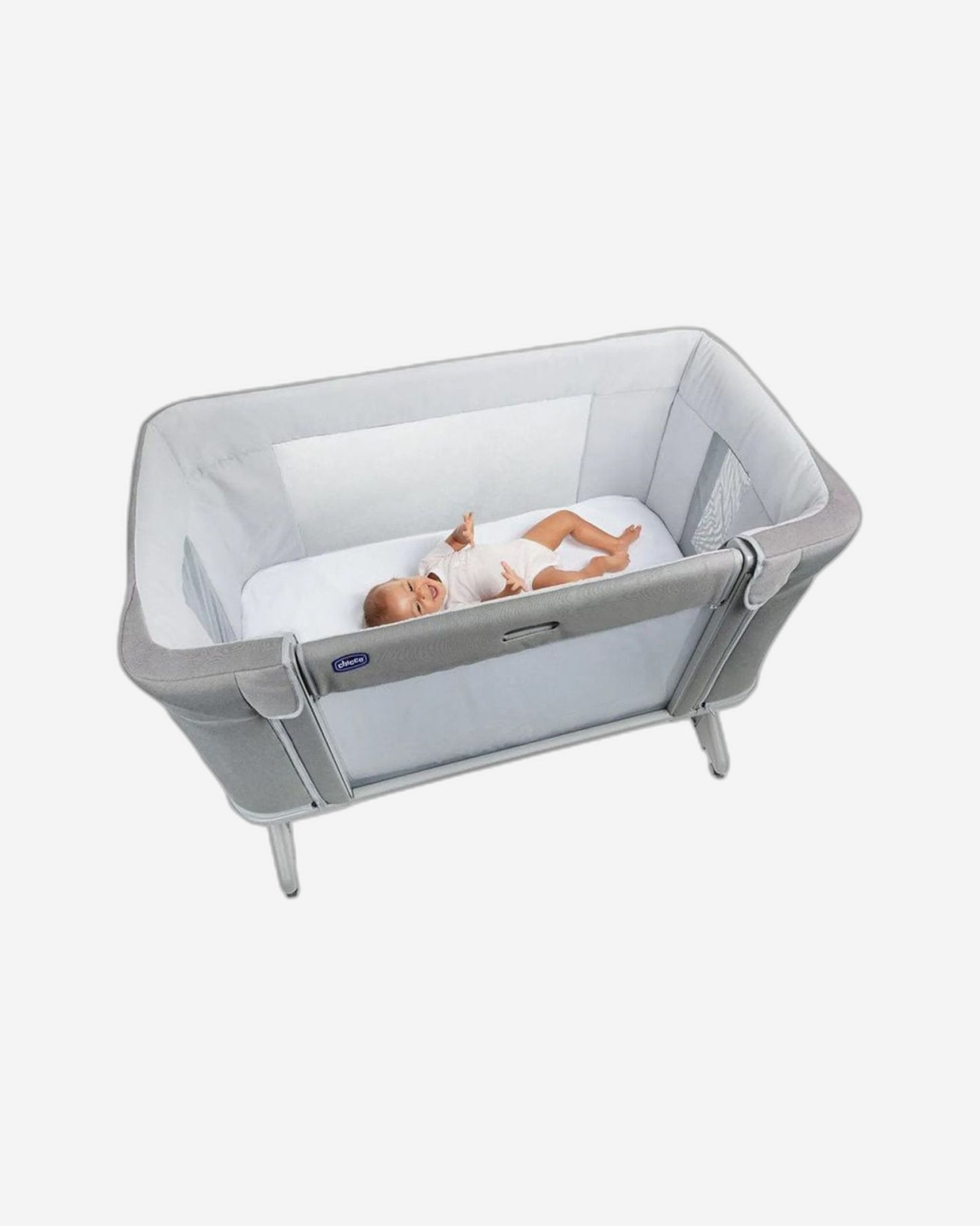 Chicco Next2Me Forever Crib 0M-4Y Cool Grey-CH79650-19