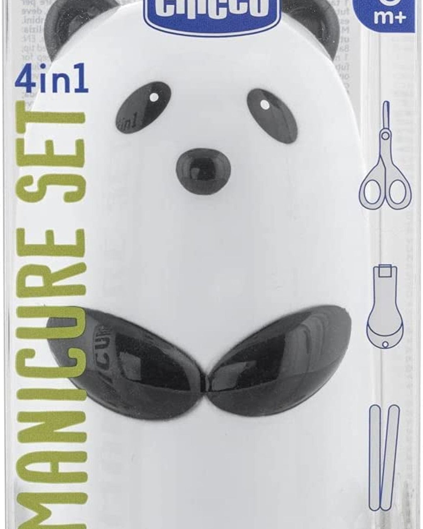 Chicco 4 in 1 Manicure Set - Panda