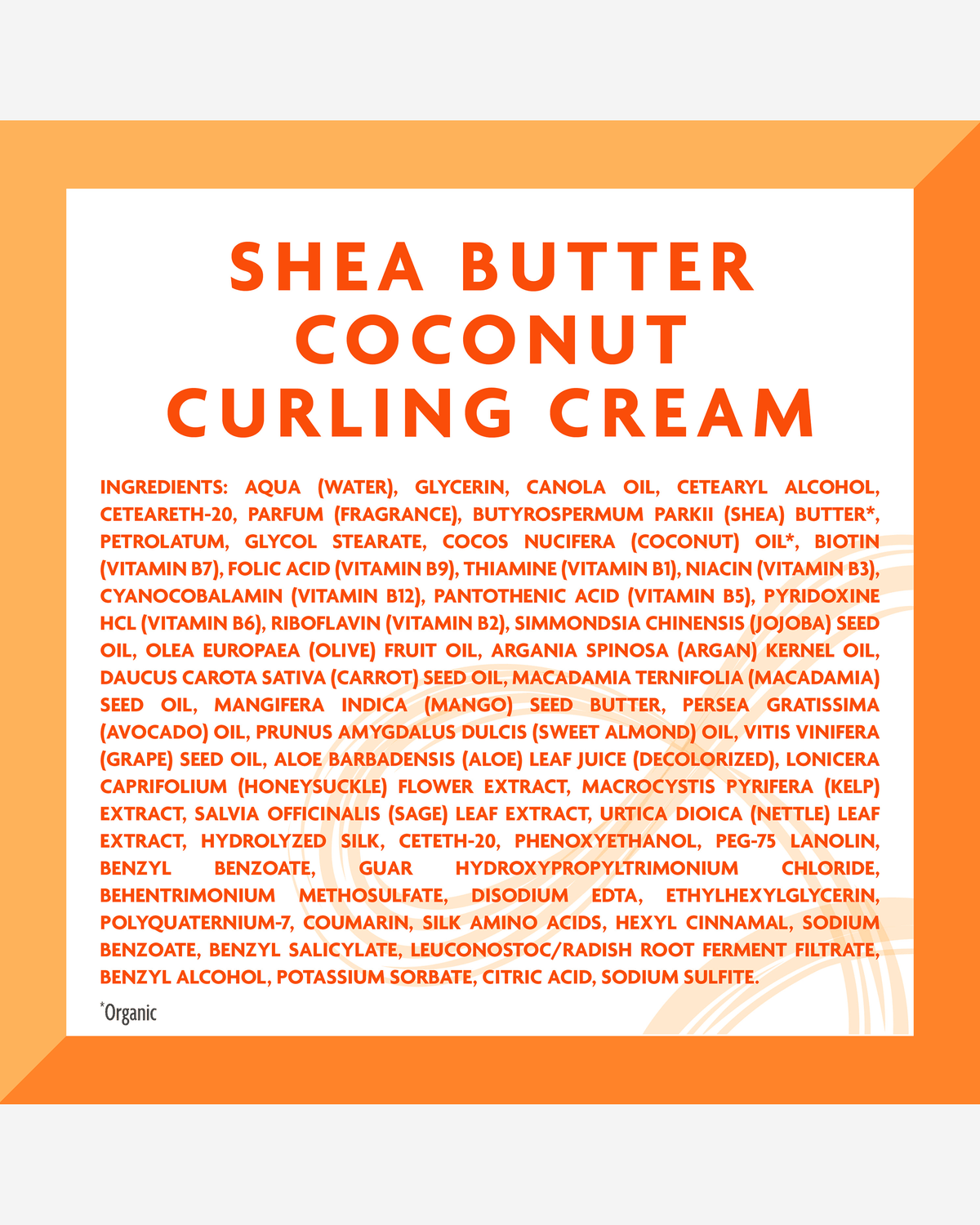 Cantu Natural Coconut Curling Cream 340g