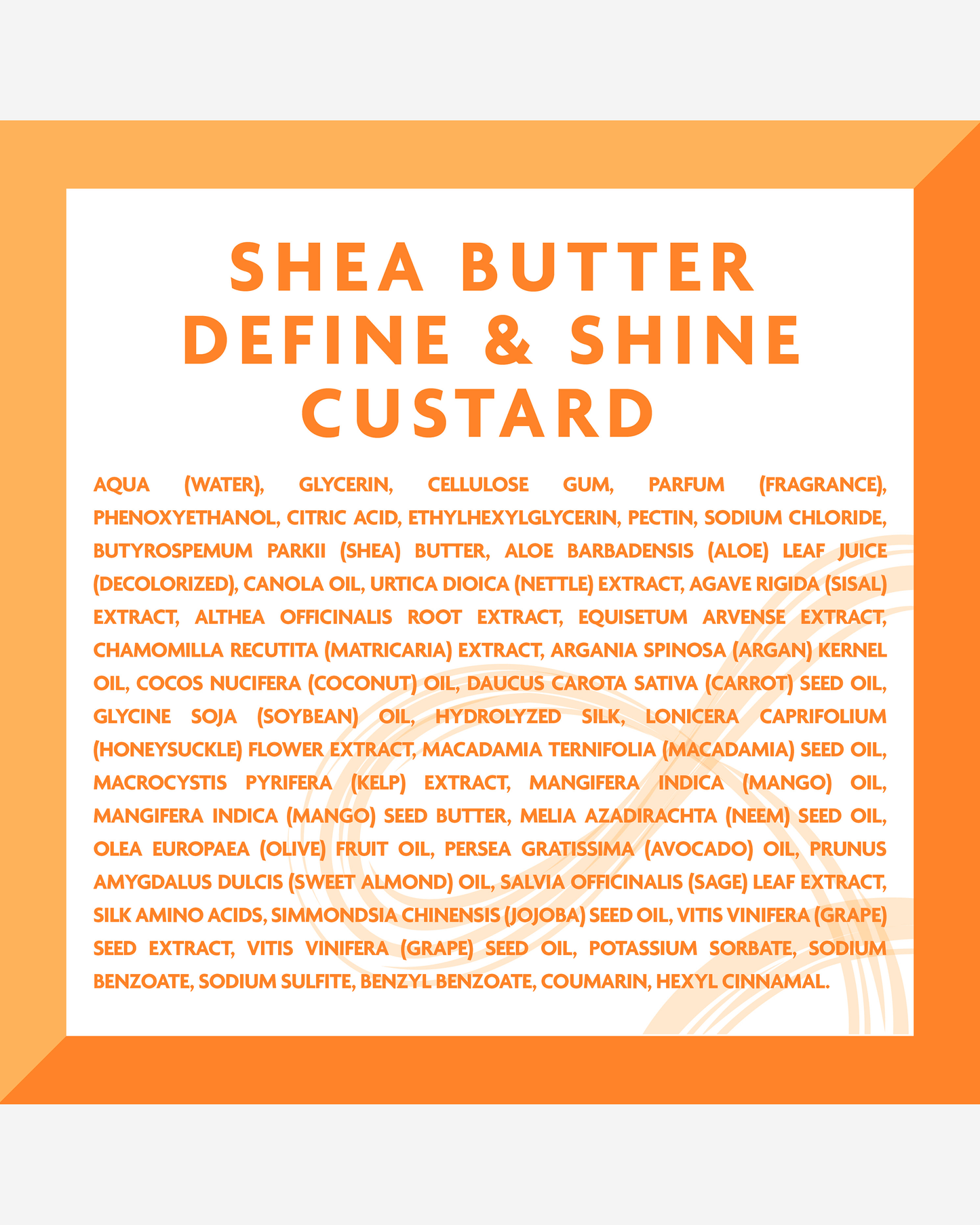 Cantu Define & Shine Custard 340g