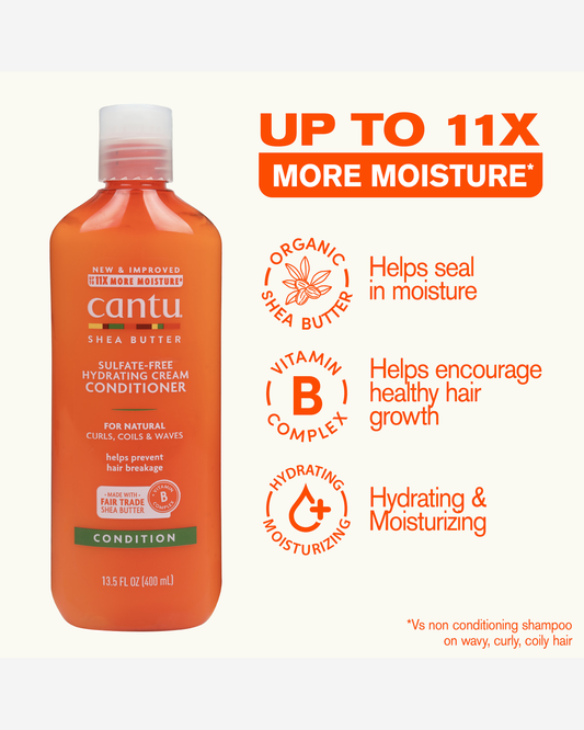 Cantu Sulfate Free Hydrating Cream Conditioner 400ml