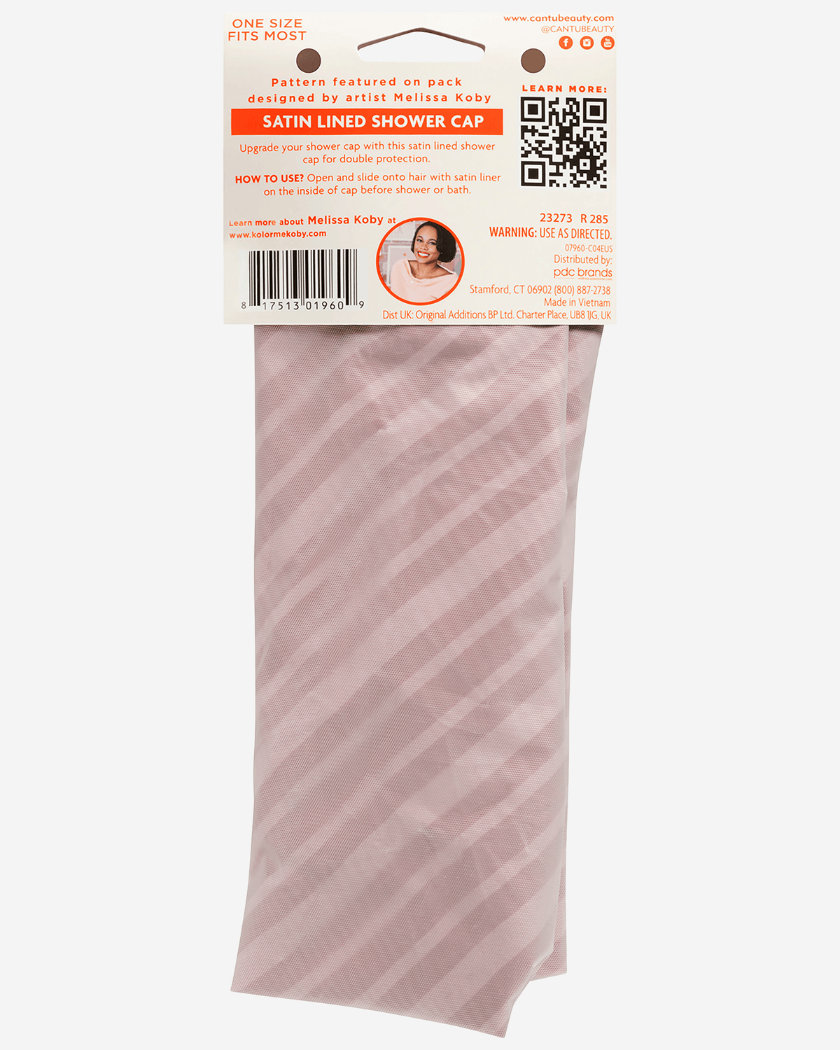 Cantu Shower Cap Satin Design