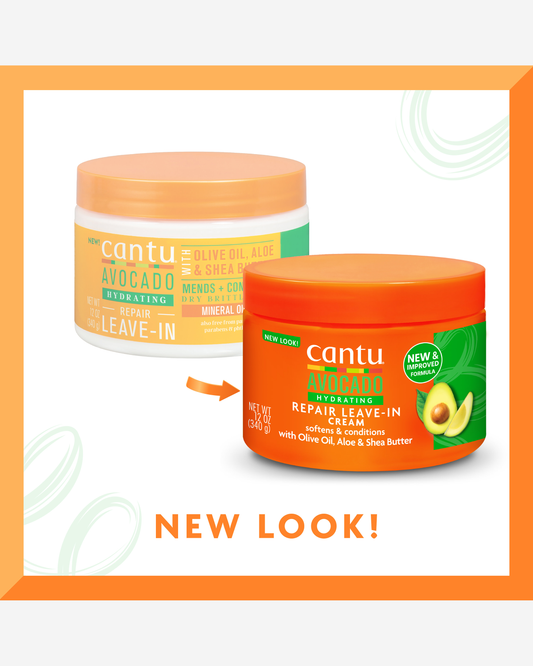 Cantu Avocado Hydrating Repair Leave In 340g
