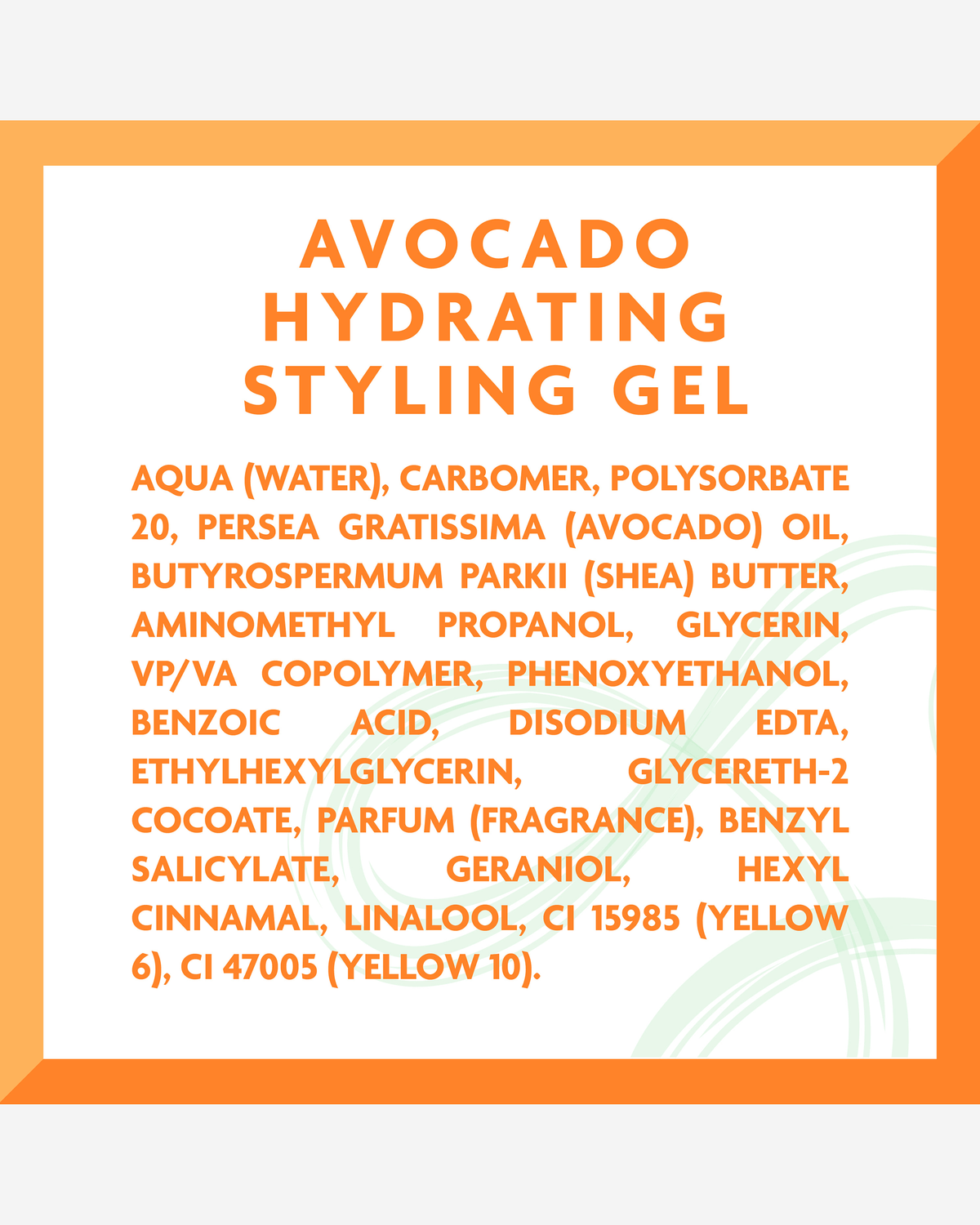 Cantu Avocado Hydrating Gel Alcohol Free 524g