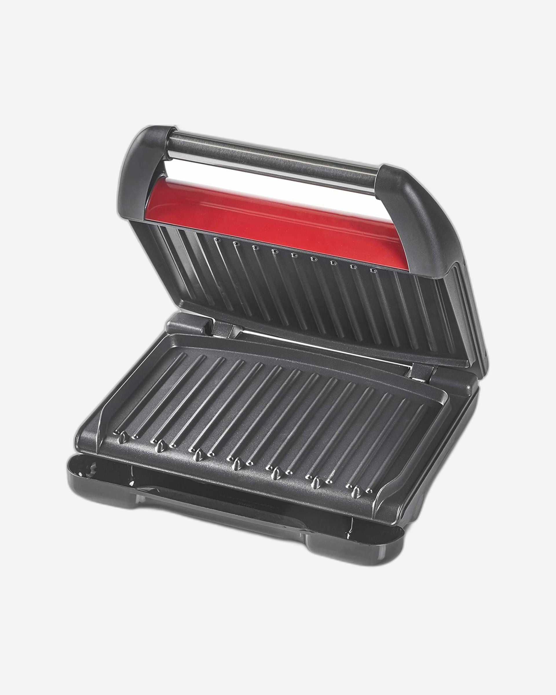George Foreman Medium Steel Grill Family, Red 1650W - 25040