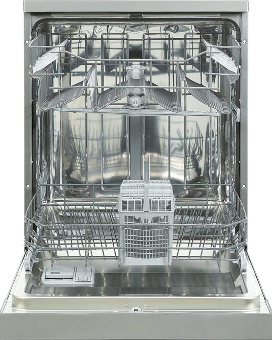 Hoover Freestanding Dishwasher, 12 Place Settings, 5 Programs, Push Button, Delay Start, Half Load Cleaning, Child Safety Lock, Quiet Operation, 1 Year Warranty, Made in Turkey - White - HDW-V512-W