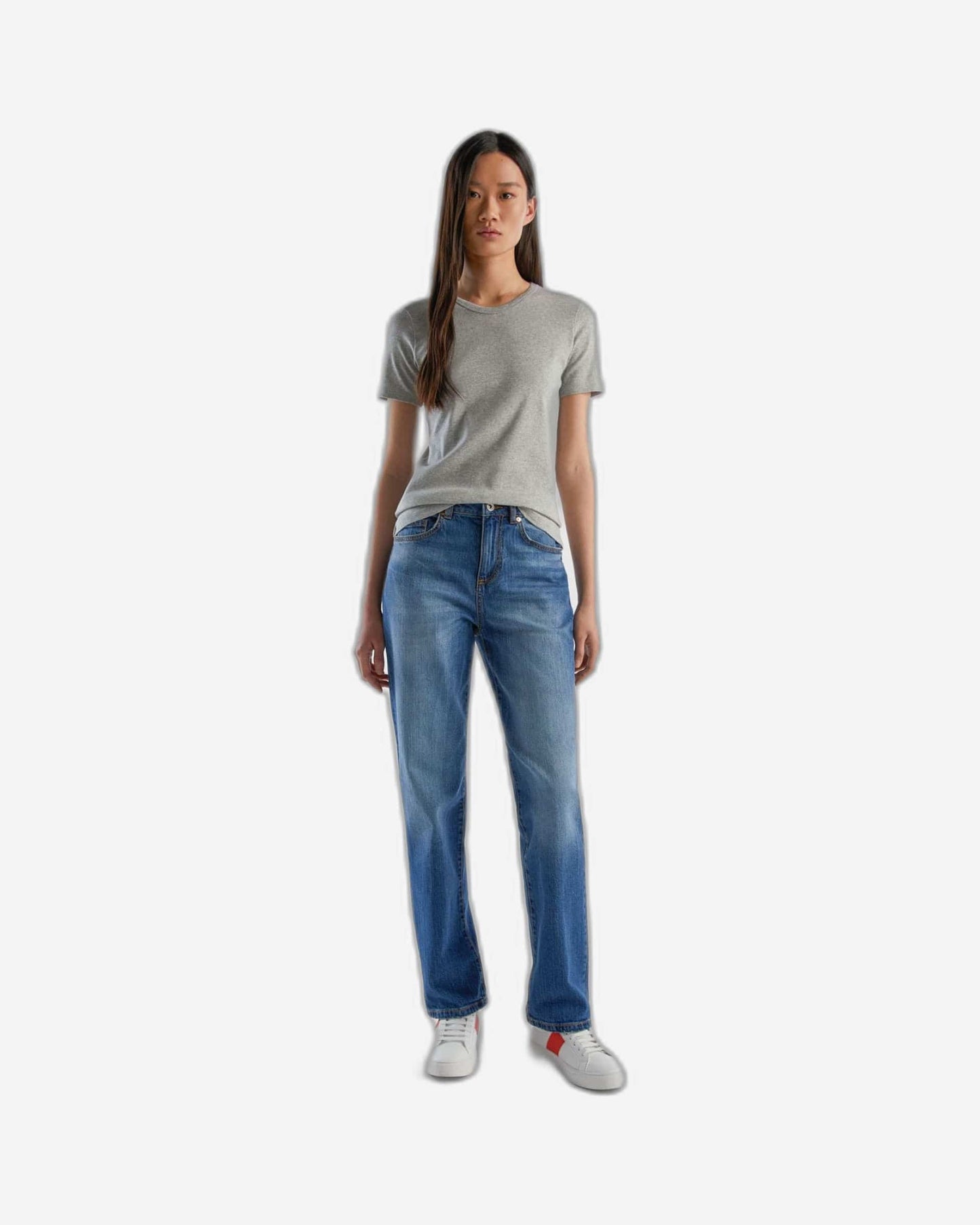 Long fiber cotton t-shirt