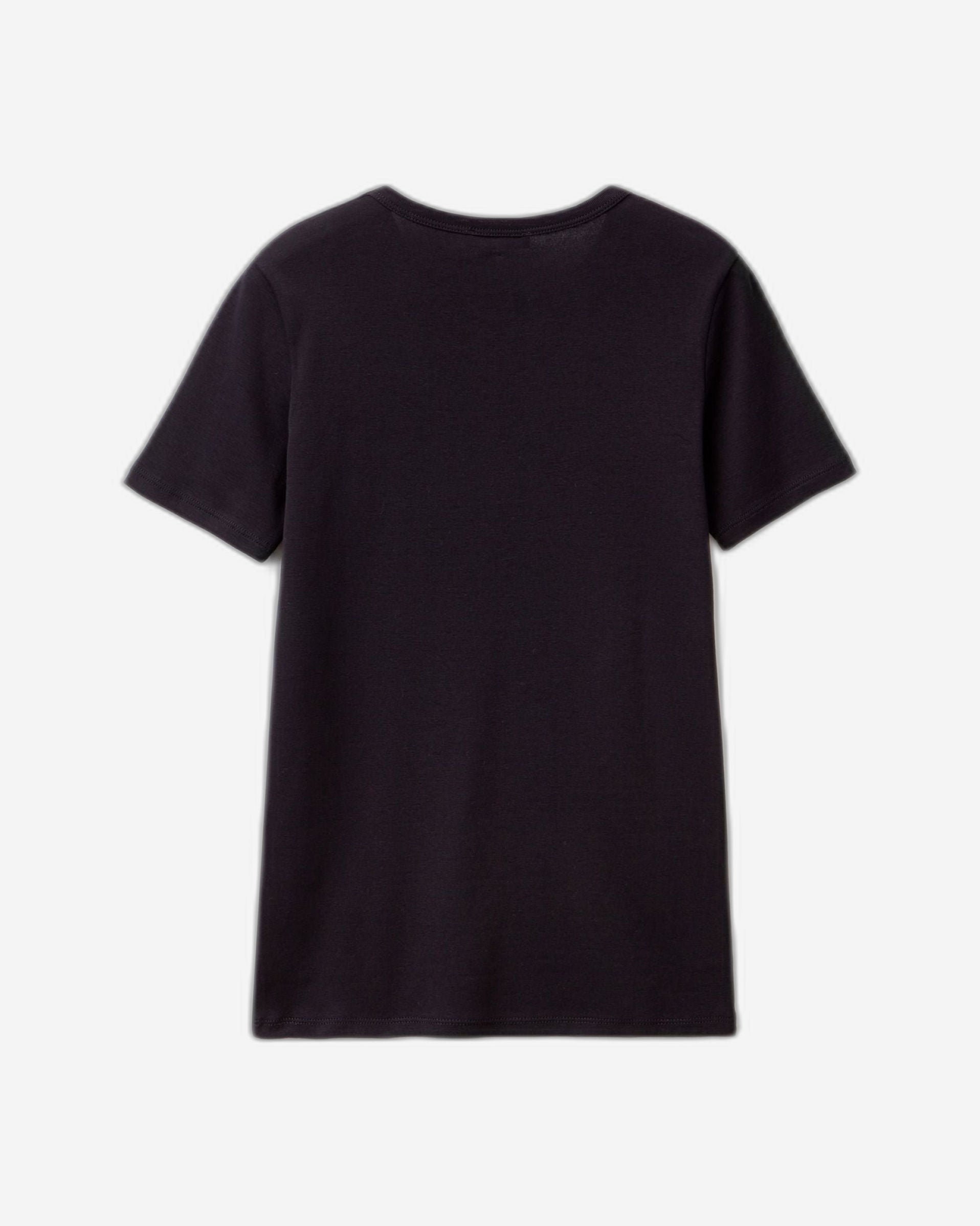 Long fiber cotton t-shirt