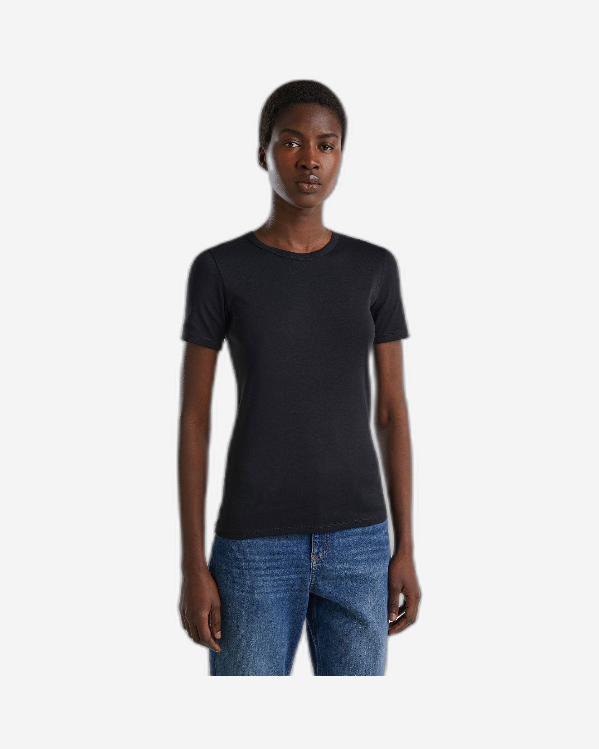 Long fiber cotton t-shirt