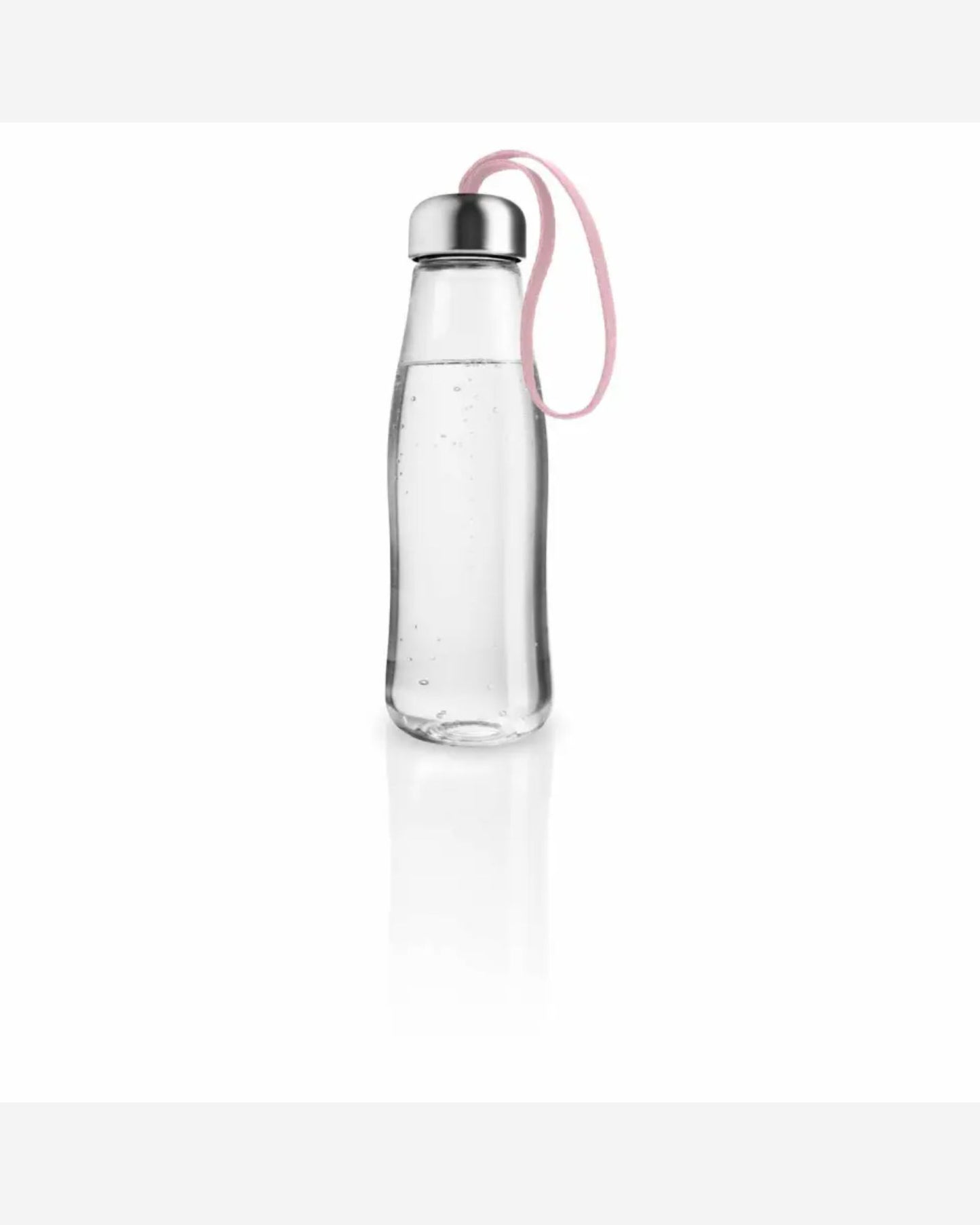 Eva Solo 575046 Glass Drinking Bottle 0.5L Rose quartz