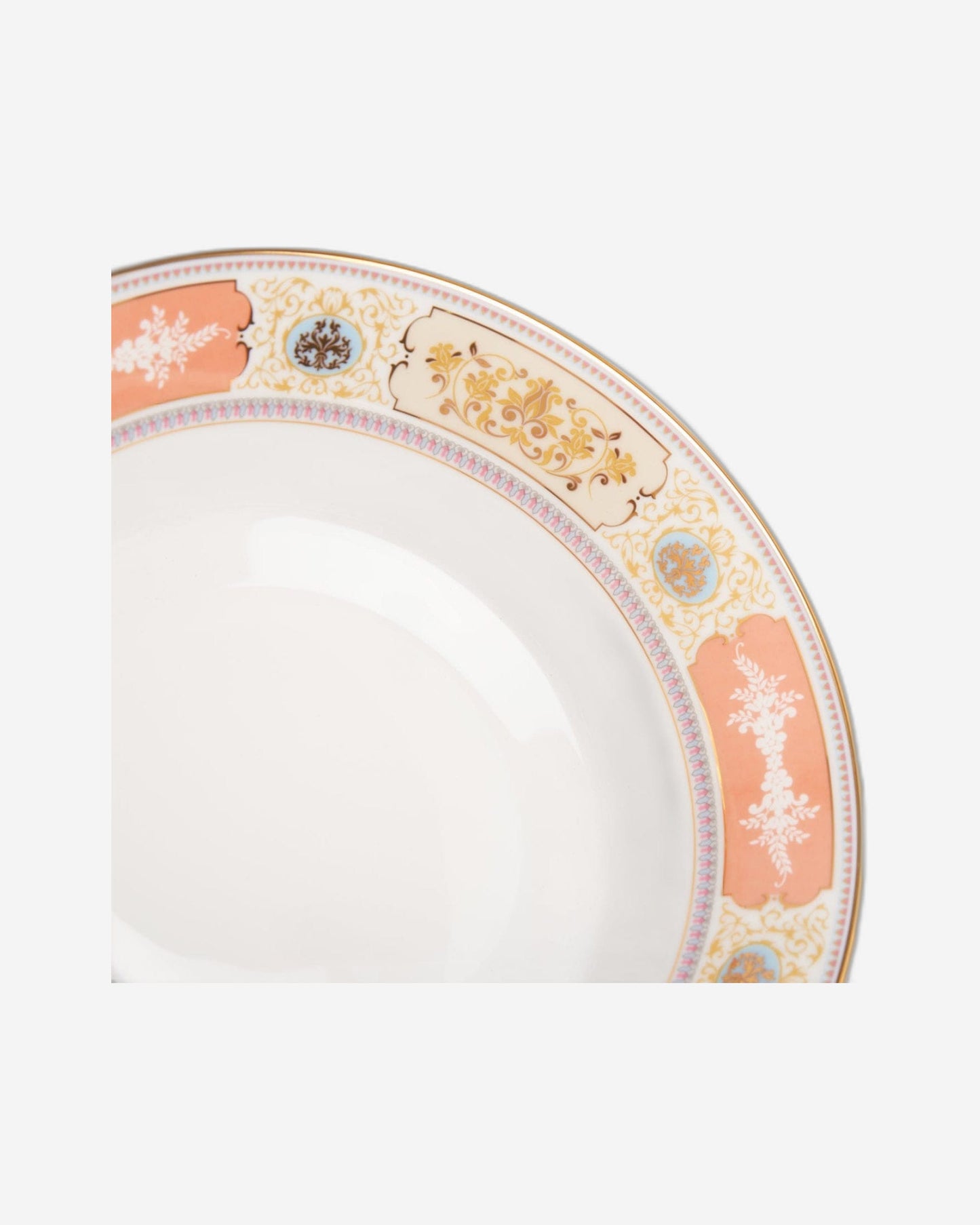 Dankotuwa Salad Bowl Large New Rosemery Peach