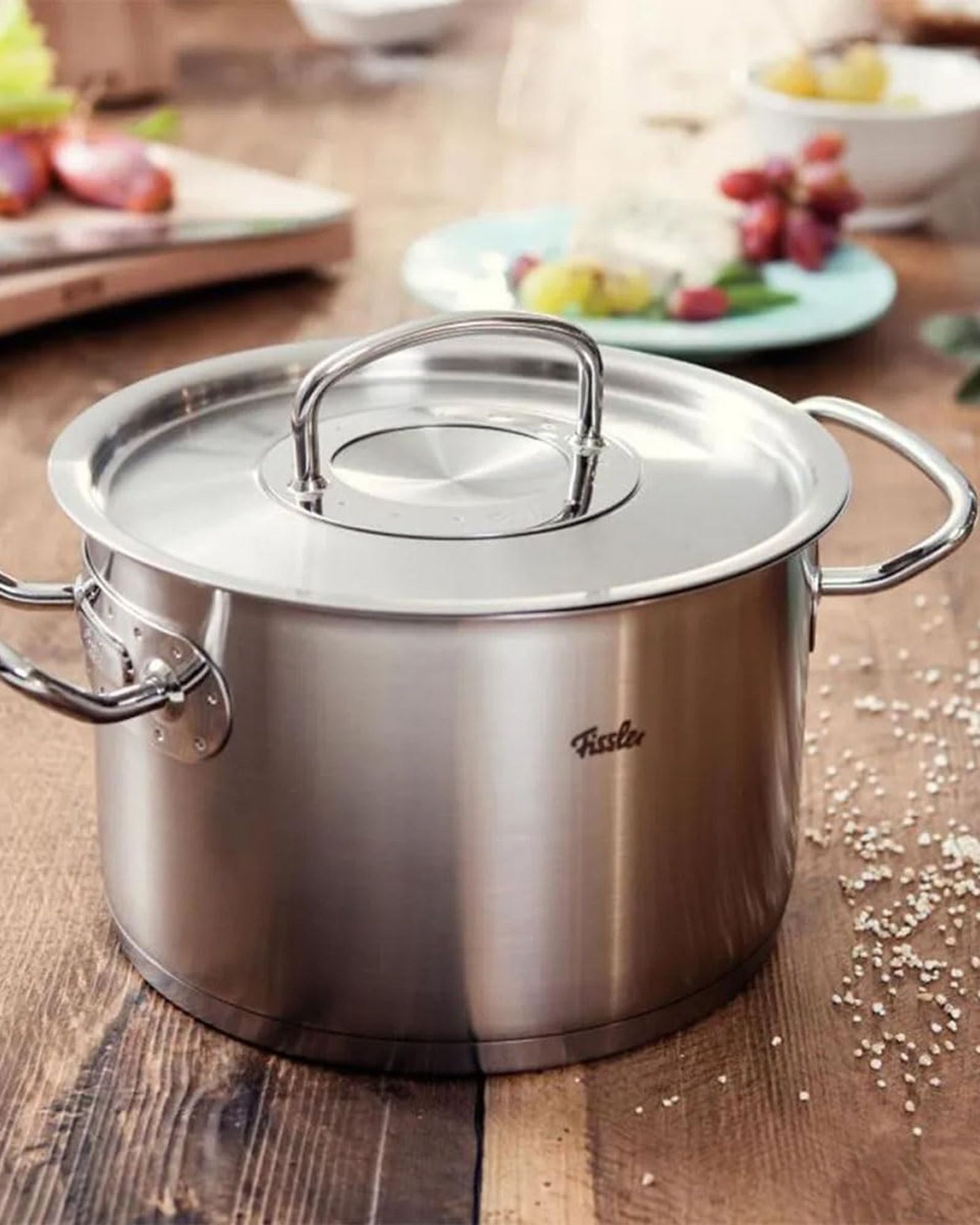 Fissler Original-Profi Collection Stew Pot With Metal Lid- 084-128-24-000/0