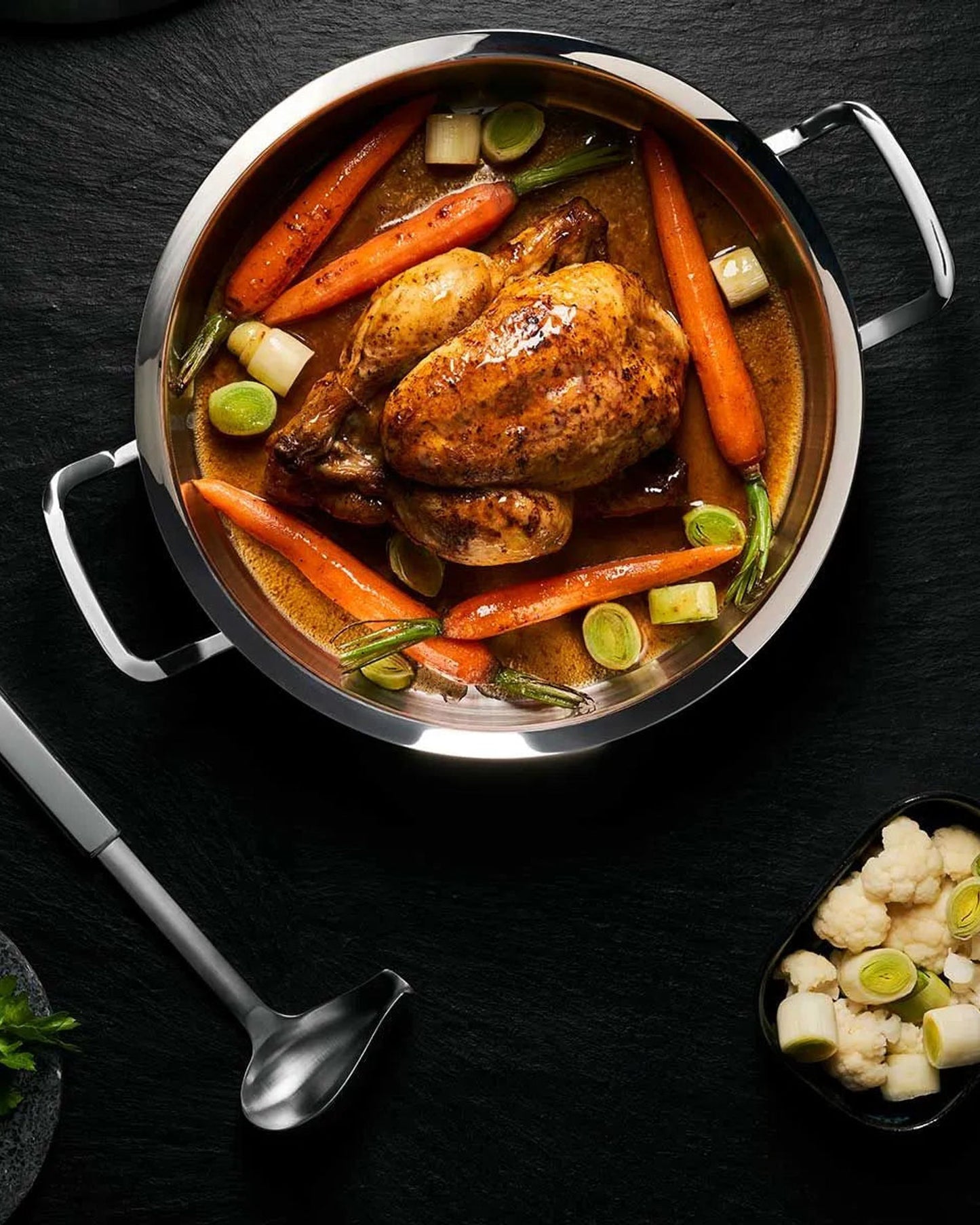 Fissler Original-Profi Collection Casserole 20Cm With Metal Lid- 084-138-20-000/0