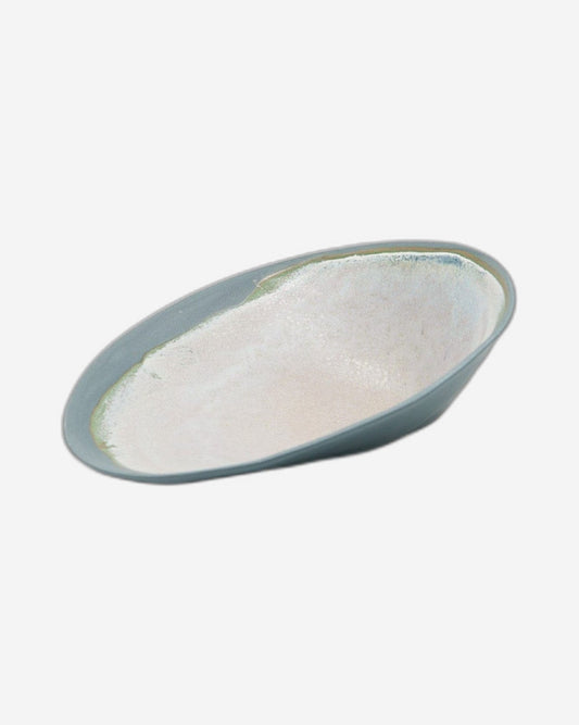 Ozlem Tuna Sage Porcelain Conical Service Bowl 18 50CMSAG015