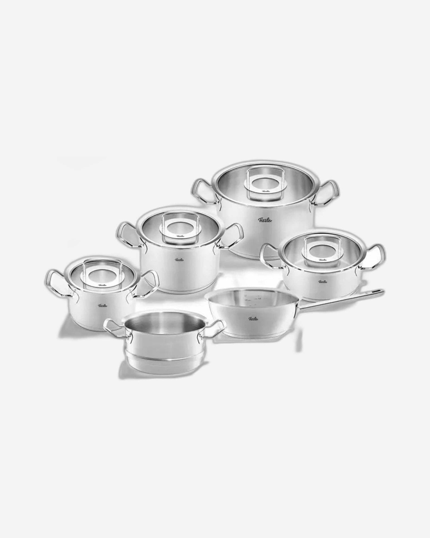 Fissler Original-Profi Cookware Set 6Pc Glass Lid
