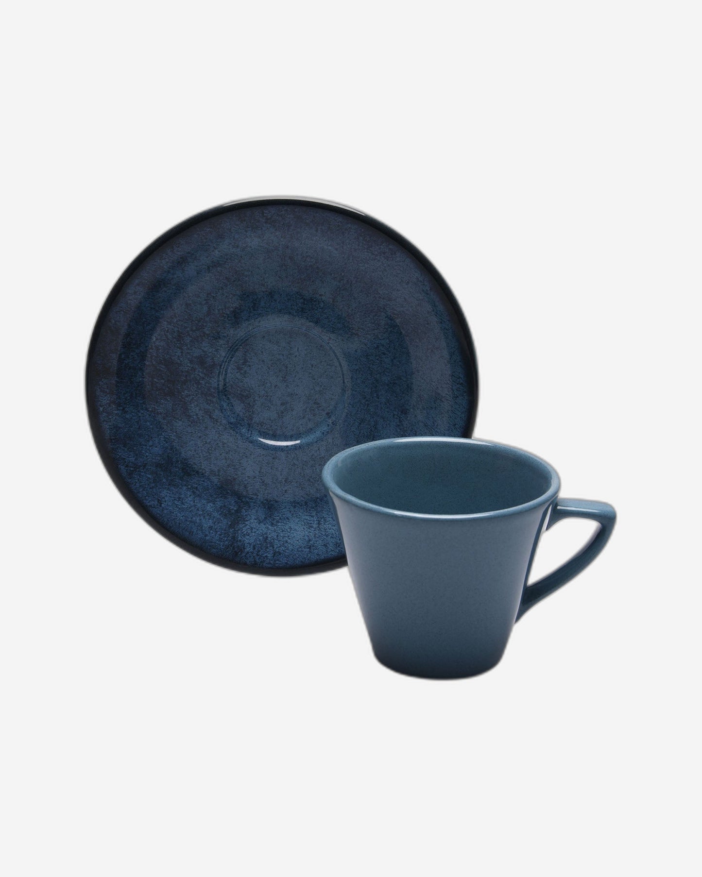 Arden Porcelain Organic Tea Set Of 6Pcs Blue