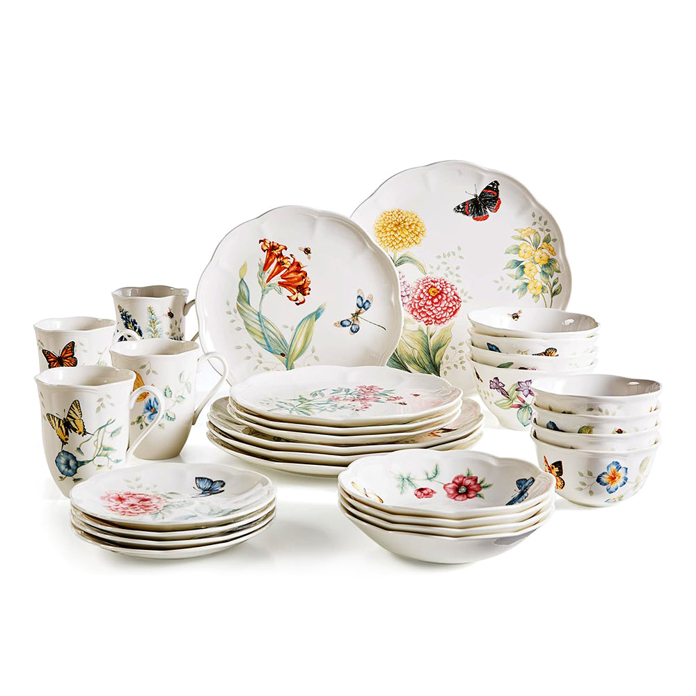 Lenox Butterfly Meadow 28Pcs Dinner Set - 865075