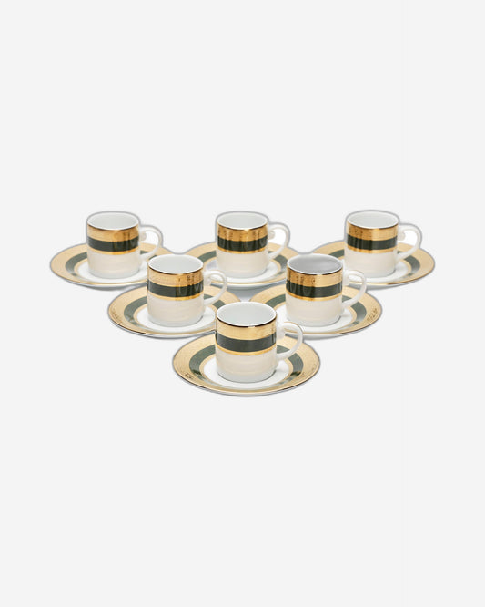 Dankotuwa Empress Green 6+6 Espresso Coffee C/S