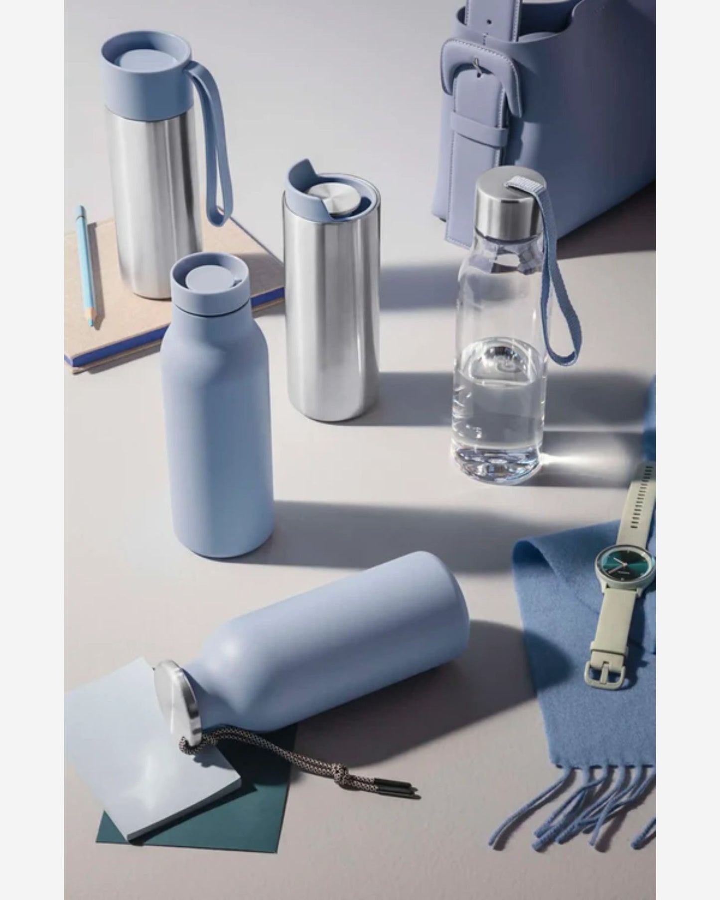 Eva Solo 575027 Urban Thermo Flask 0.5L Blue sky