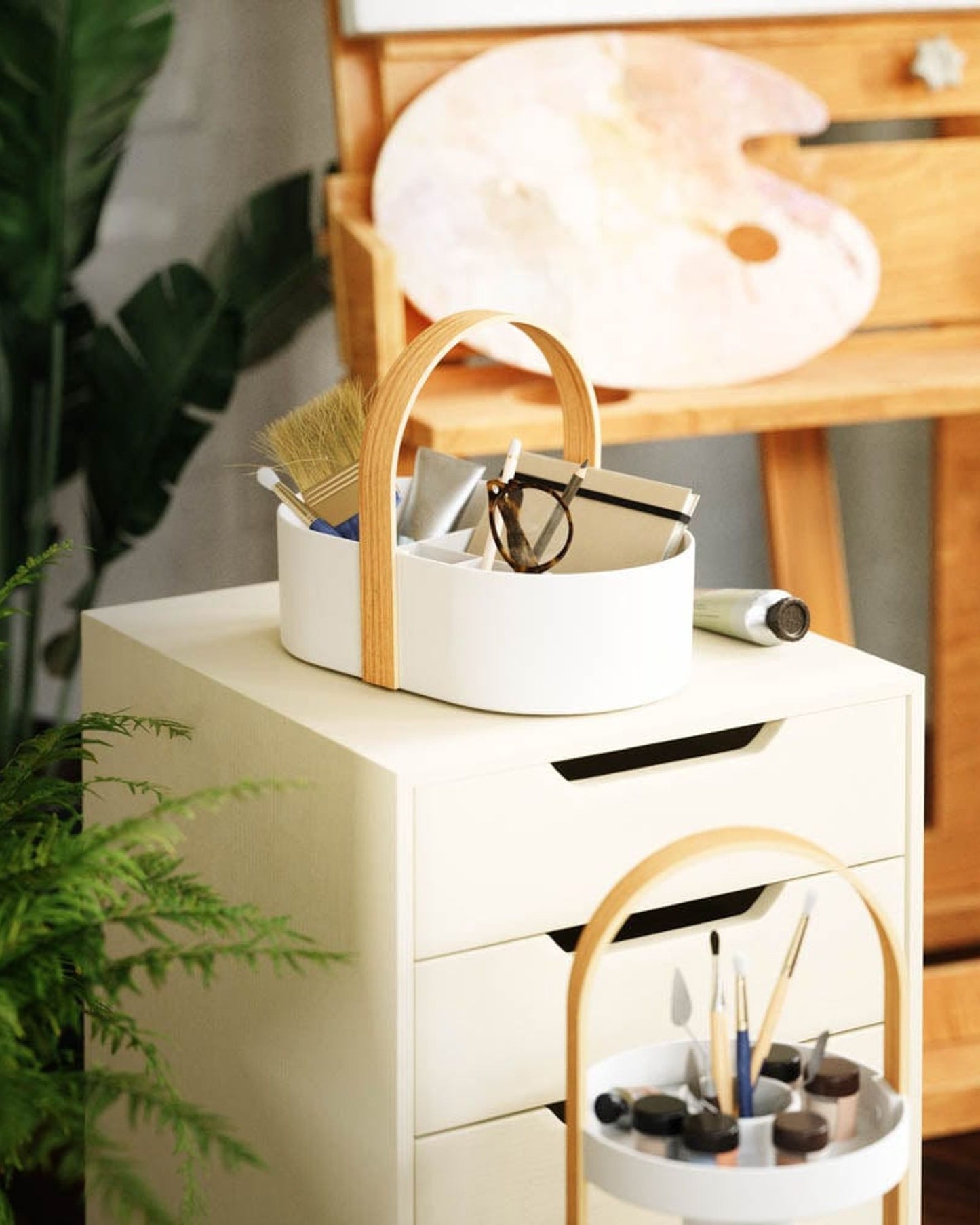 Umbra Bellwood Caddy White/Natural