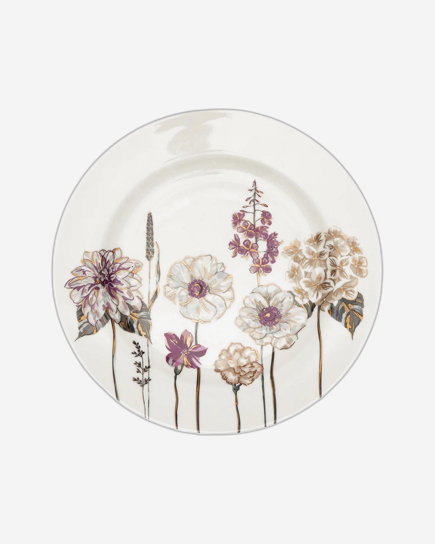 Greengate Estelle Plate Lillith White