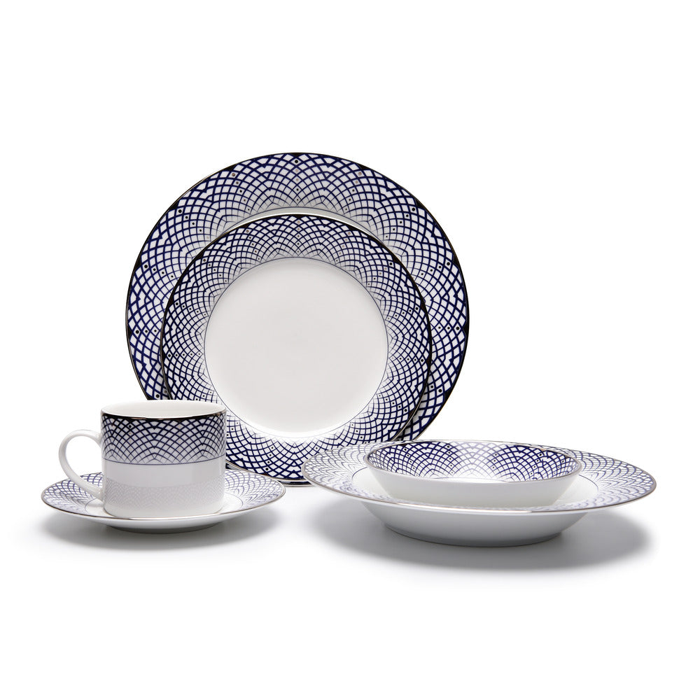 Dankotuwa Dinner Set 24Pc Azul