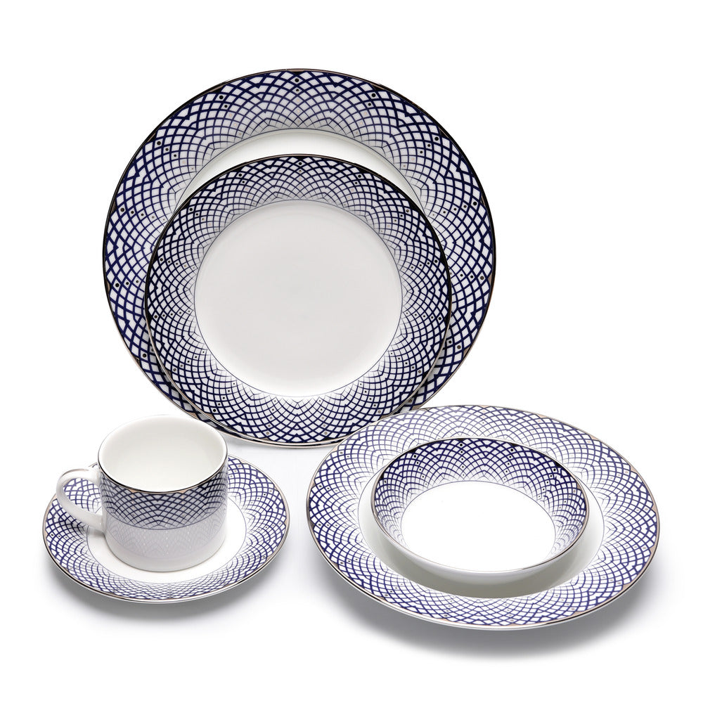 Dankotuwa Dinner Set 24Pc Azul