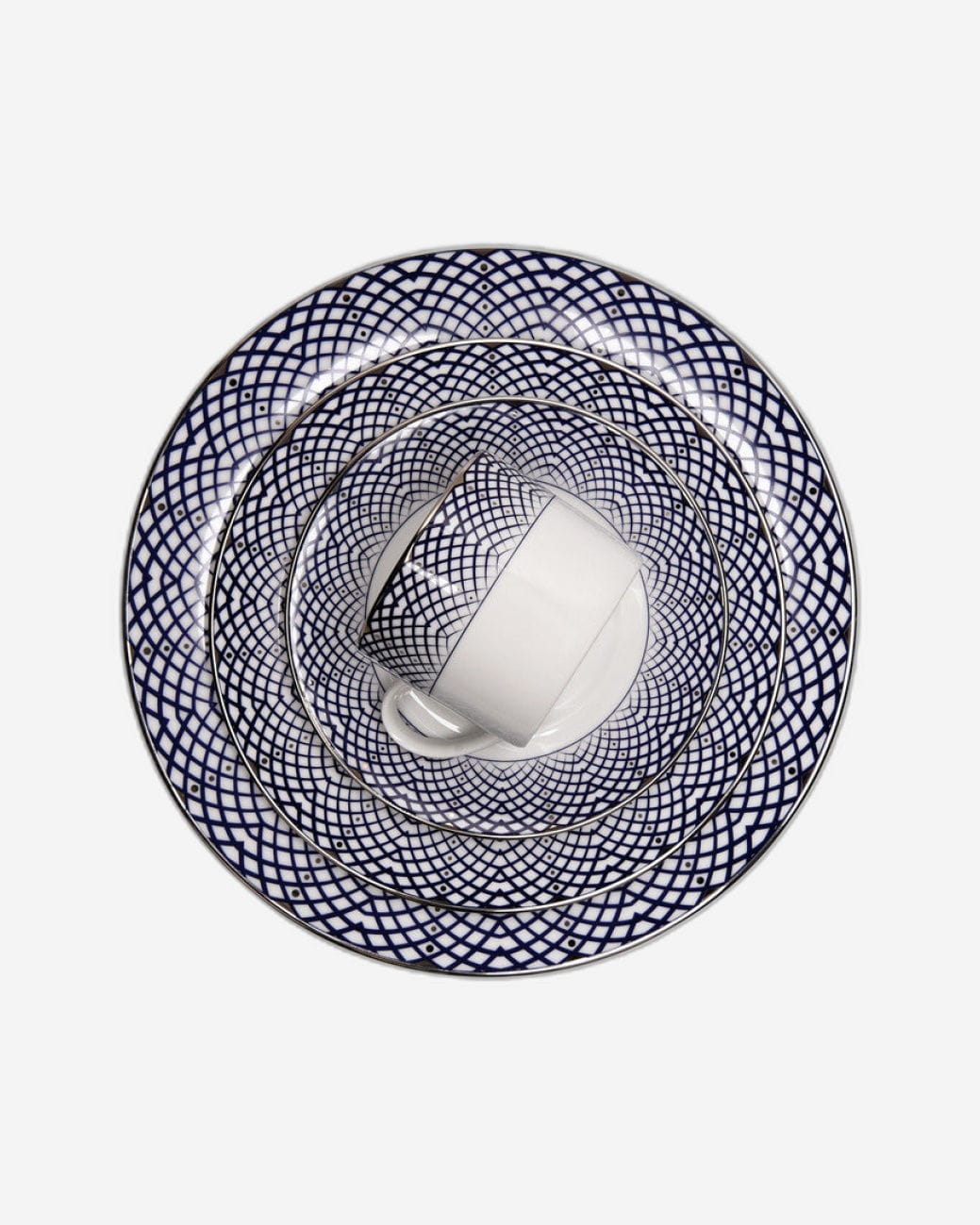 Dankotuwa Dinner Set 24Pc Azul