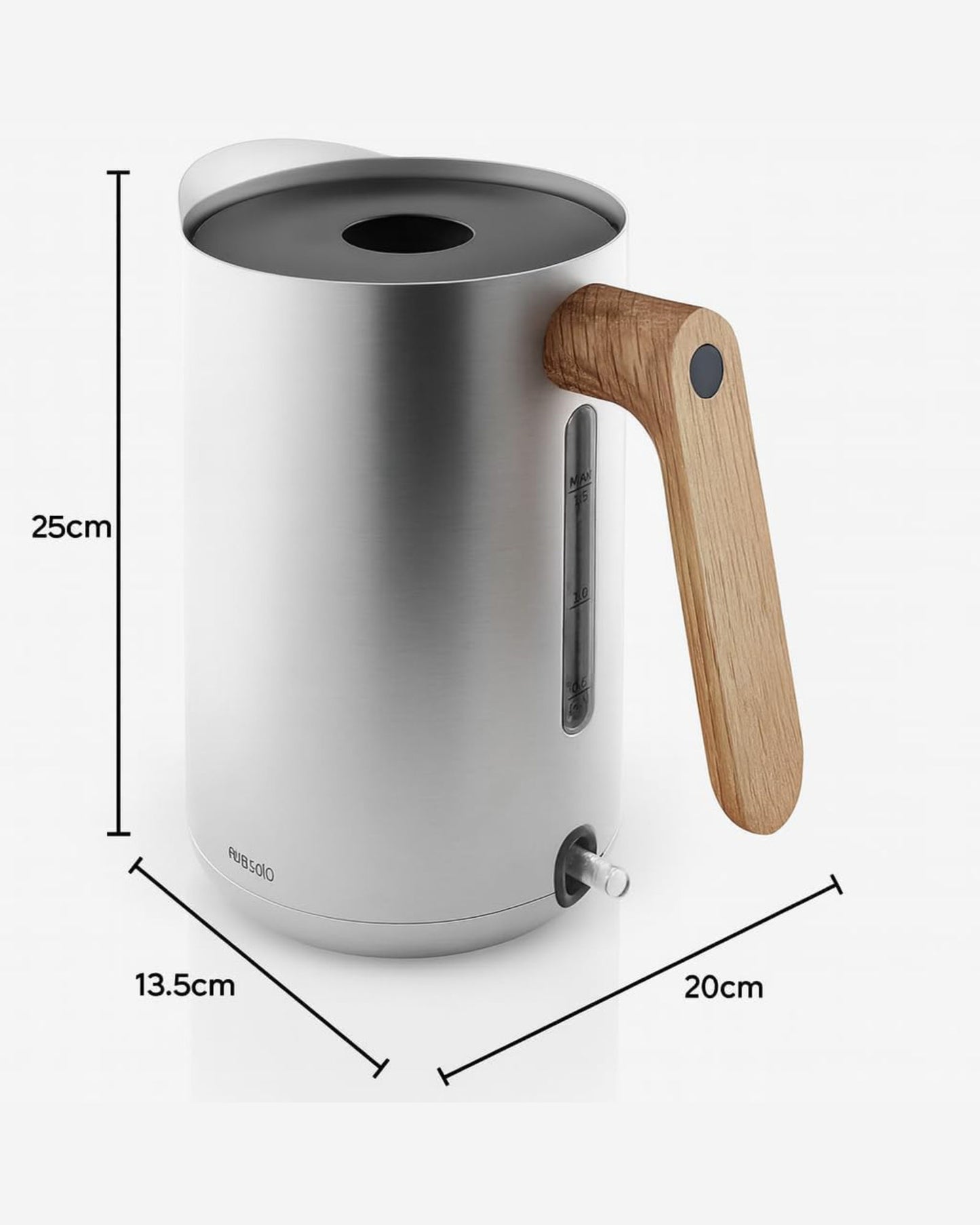 Eva Solo 502737 Electric Kettle 1.5L UK Nordic K Stainless Steel