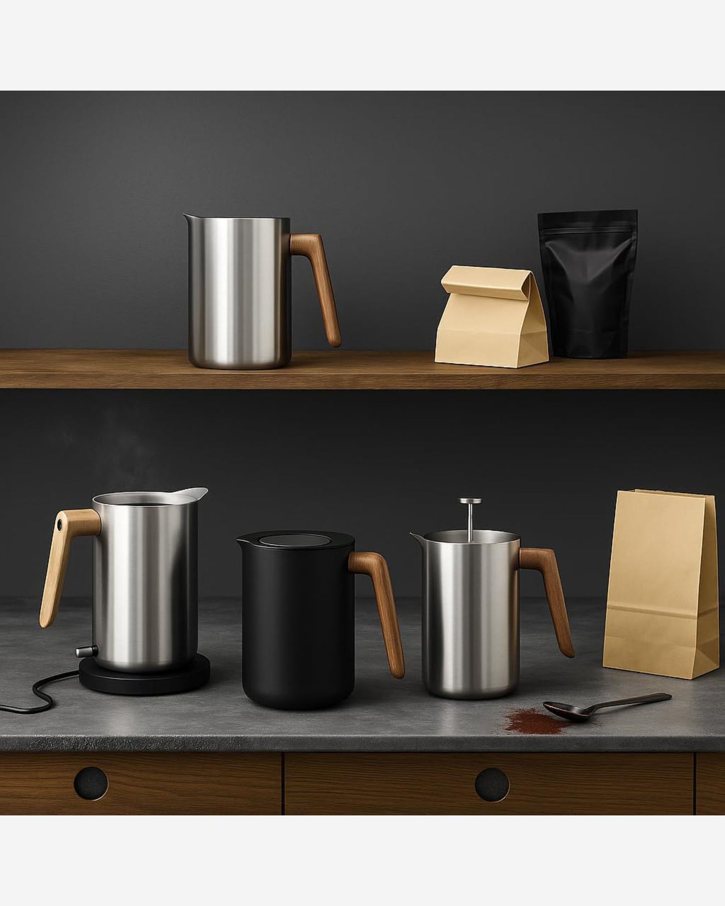 Eva Solo 502738 Electric Kettle 1.5L UK Nordic K Black