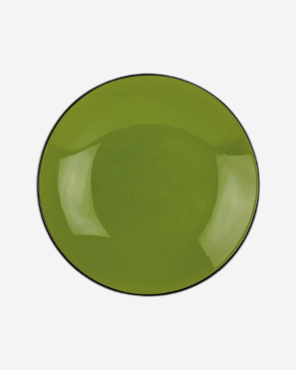 Egan Set 6 Soup Plates Cocorico Green DM 20