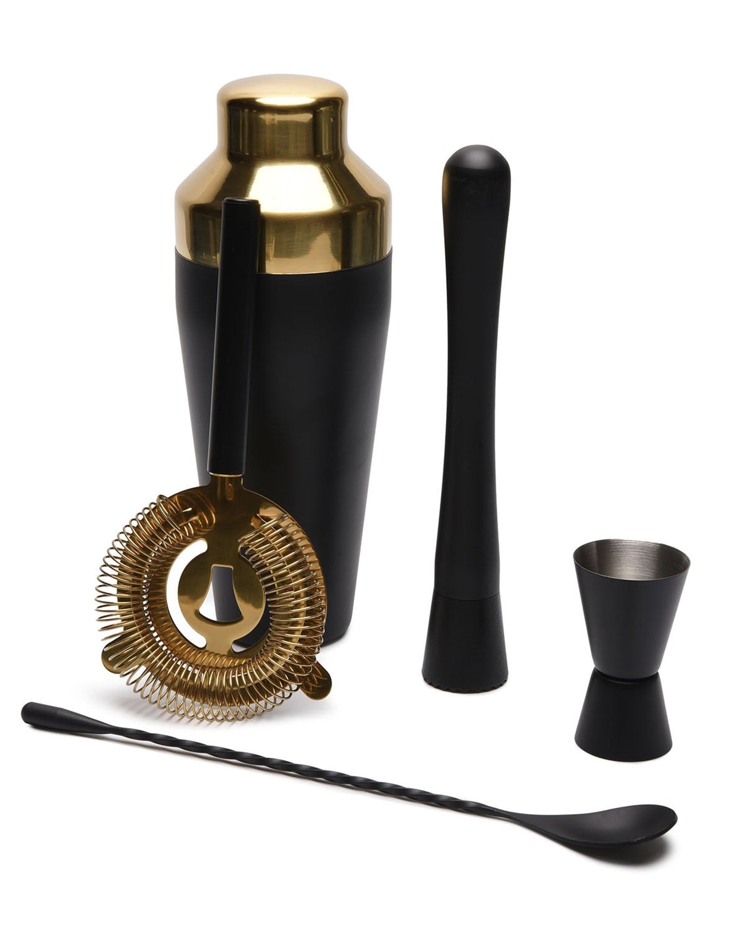 Ladelle Tiffany Black Ultimate Cocktail Set