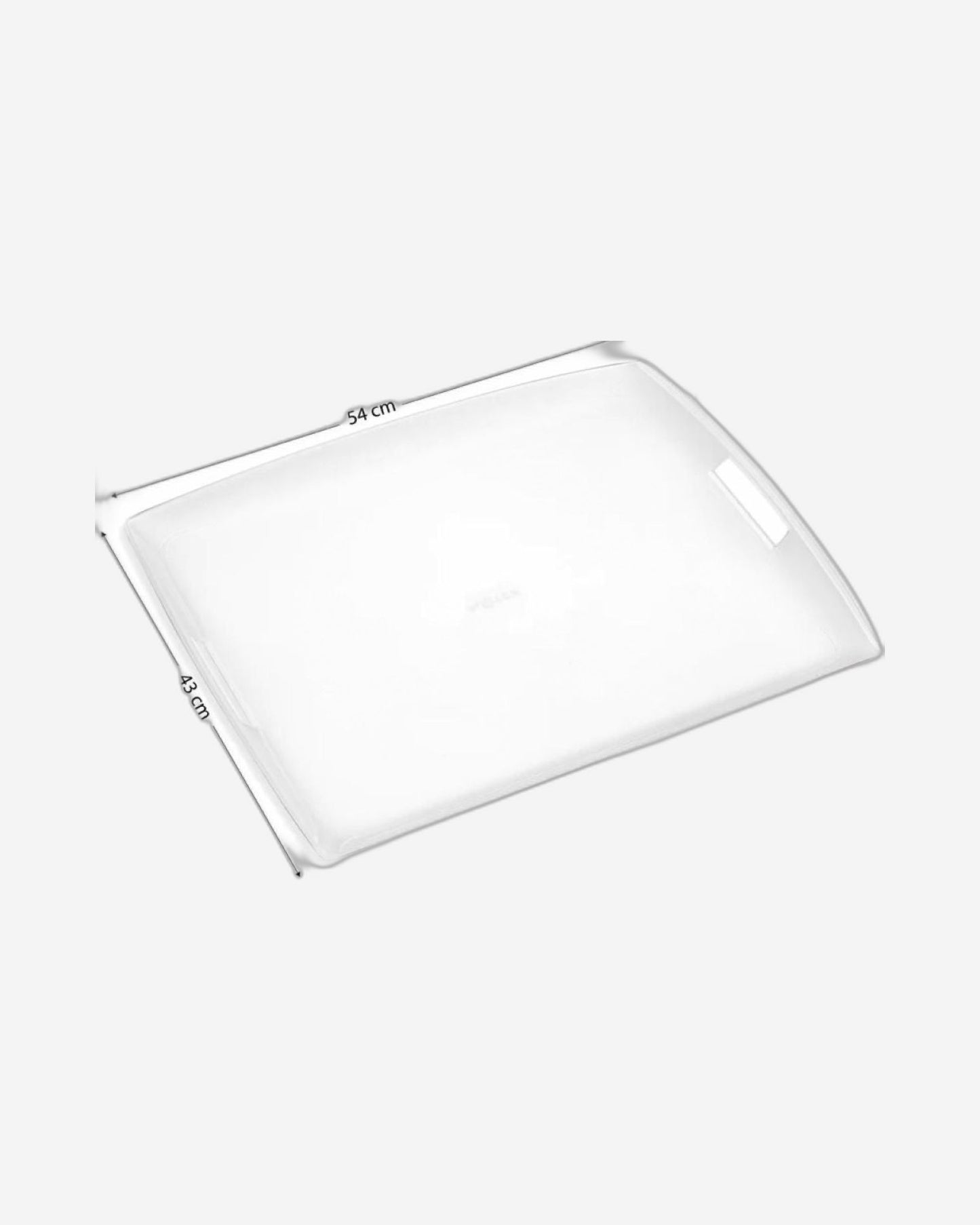 Platex Acrylic Tray 54x43cm Secret Silver