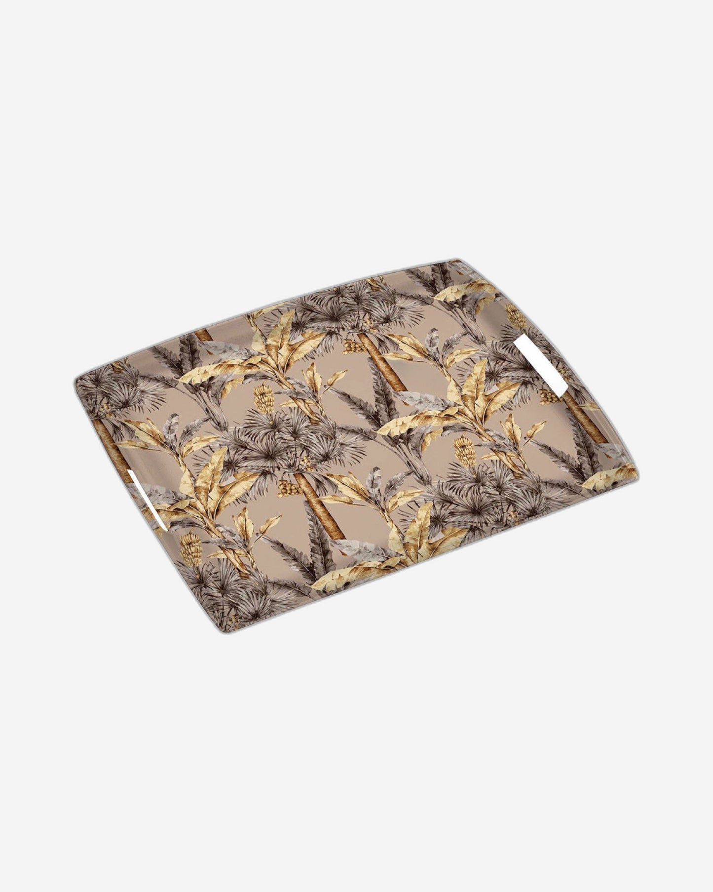 Platex Acrylic Tray 46X36Cm Banana Brown