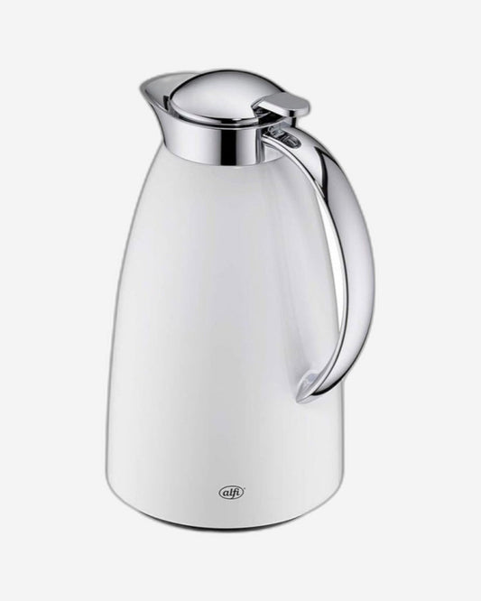Alfi Gusto Tea Flask Coconut White 1L Chrome