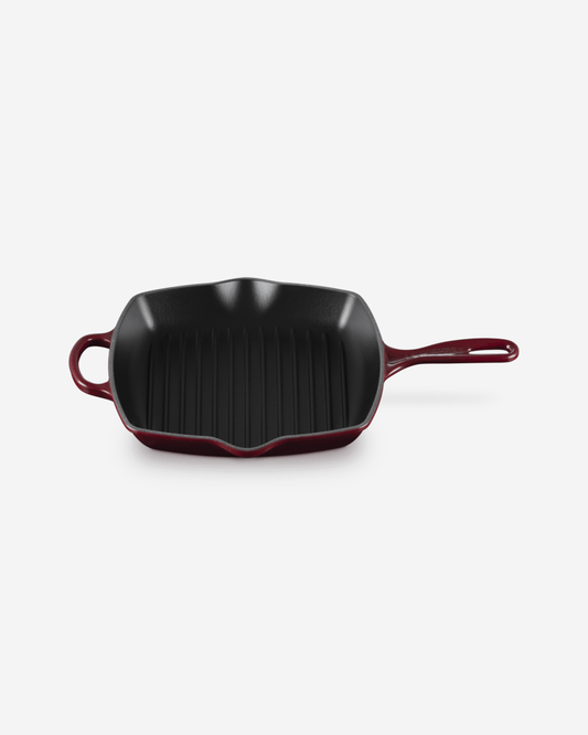 Le Creuset Square Skillet Grillit 26Cm Rhone