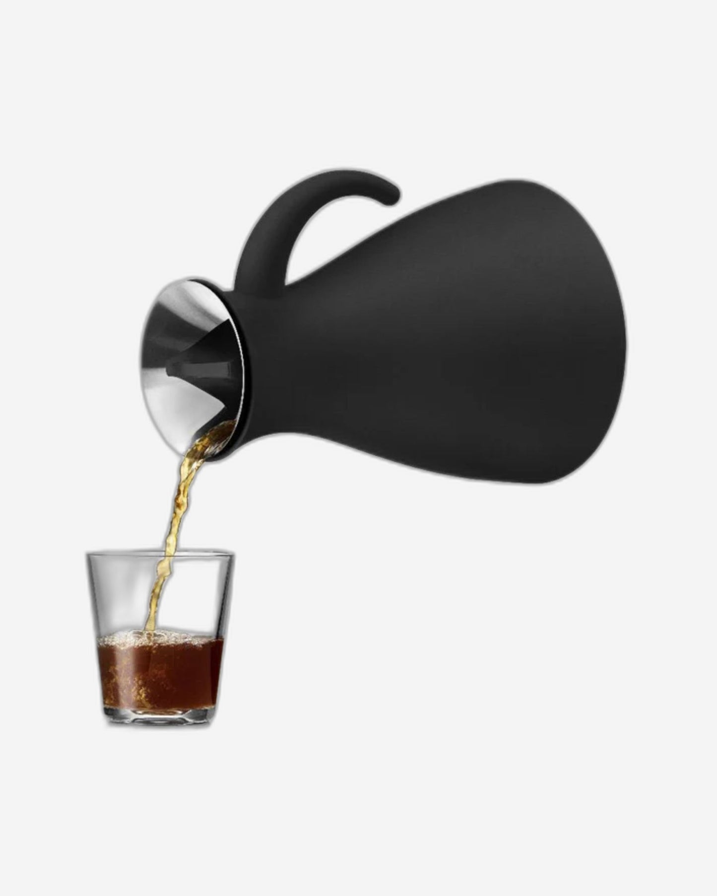 Eva Solo 502949 1Ltr Vacuum Jug Low Matt Black