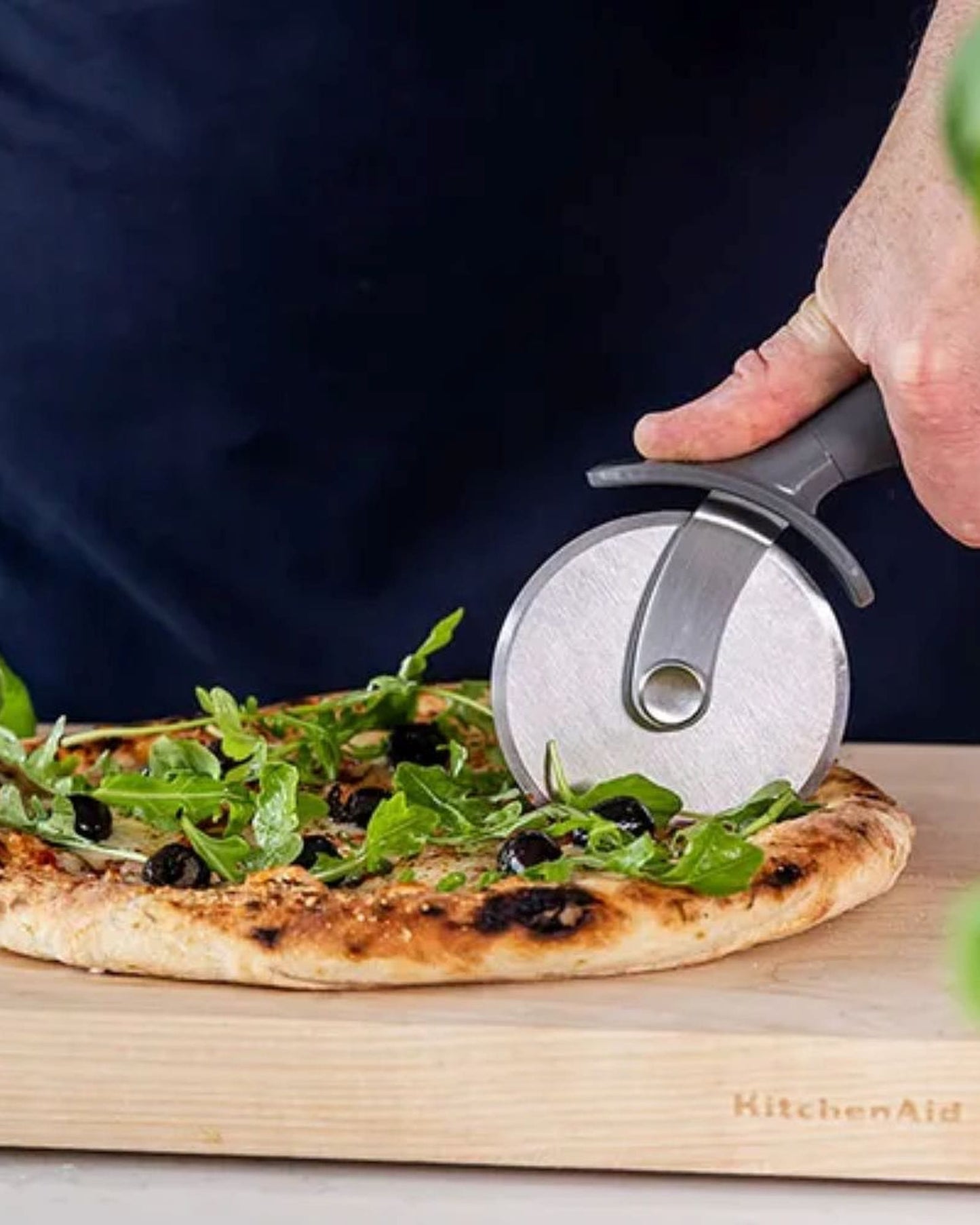 Kitchenaid Core Pizza Wheel Charcoal Grey