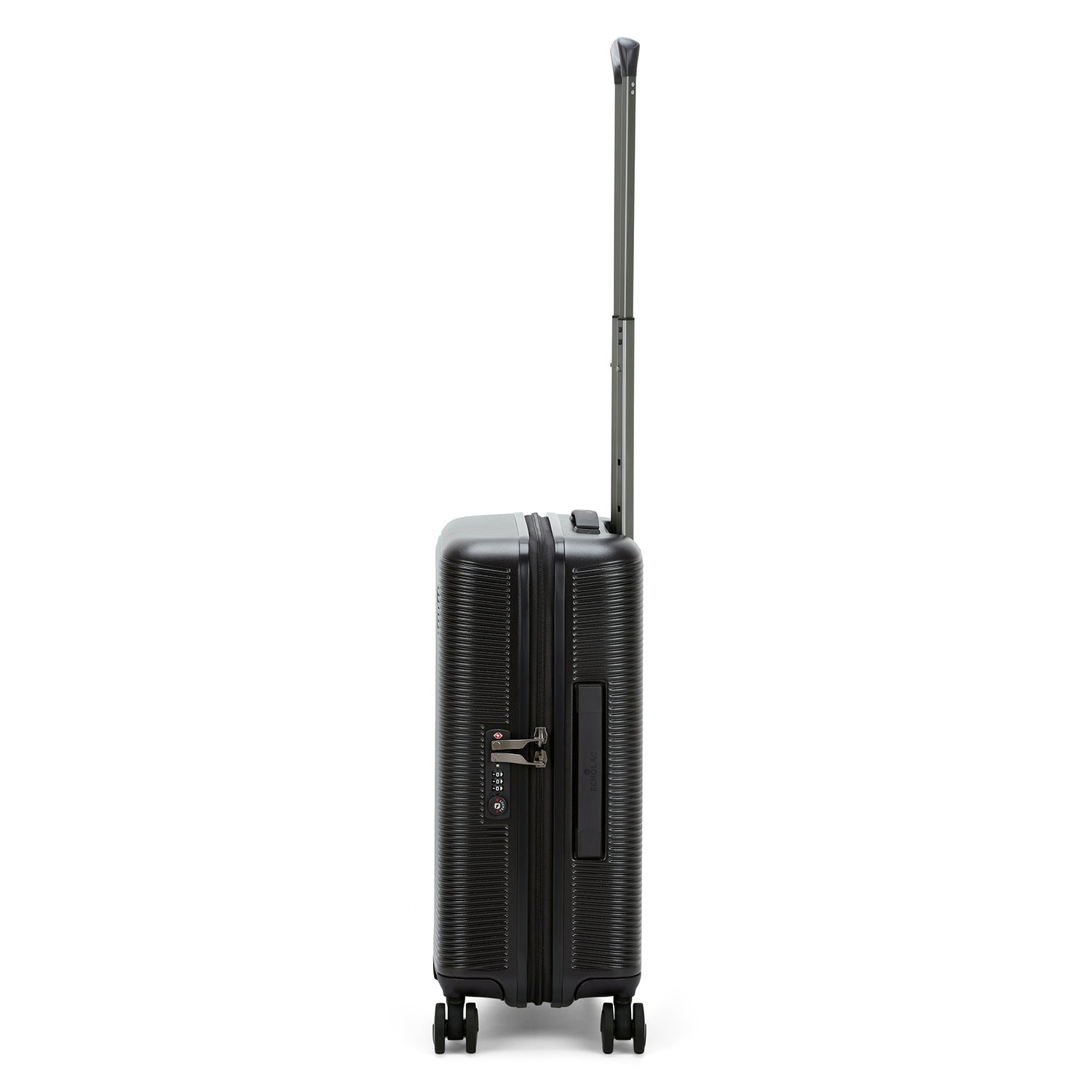 Echolac Ultima Hardcase 4 Double Wheel Expandable Set Of 3 Luggage Trolley