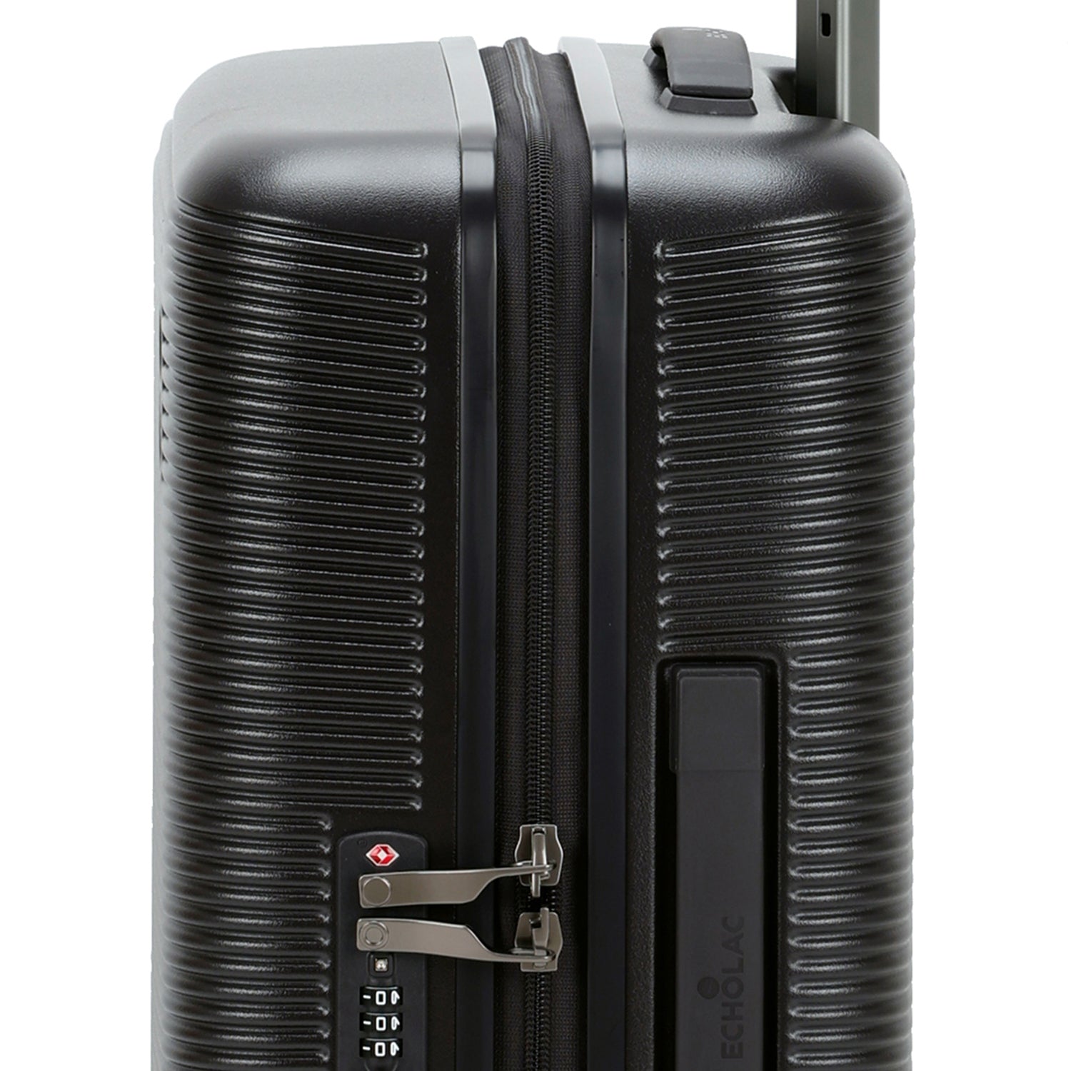 Echolac Ultima Hardcase 4 Double Wheel Expandable Set Of 3 Luggage Trolley