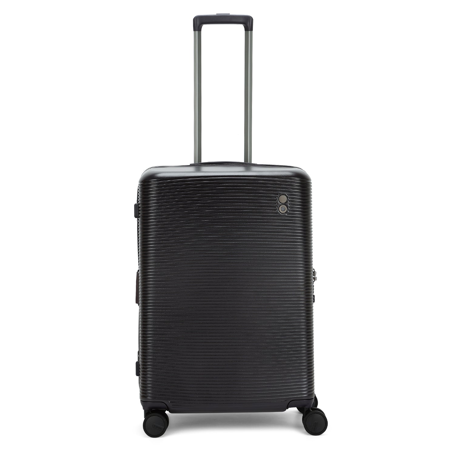 Echolac Ultima Hardcase 4 Double Wheel Expandable Set Of 3 Luggage Trolley