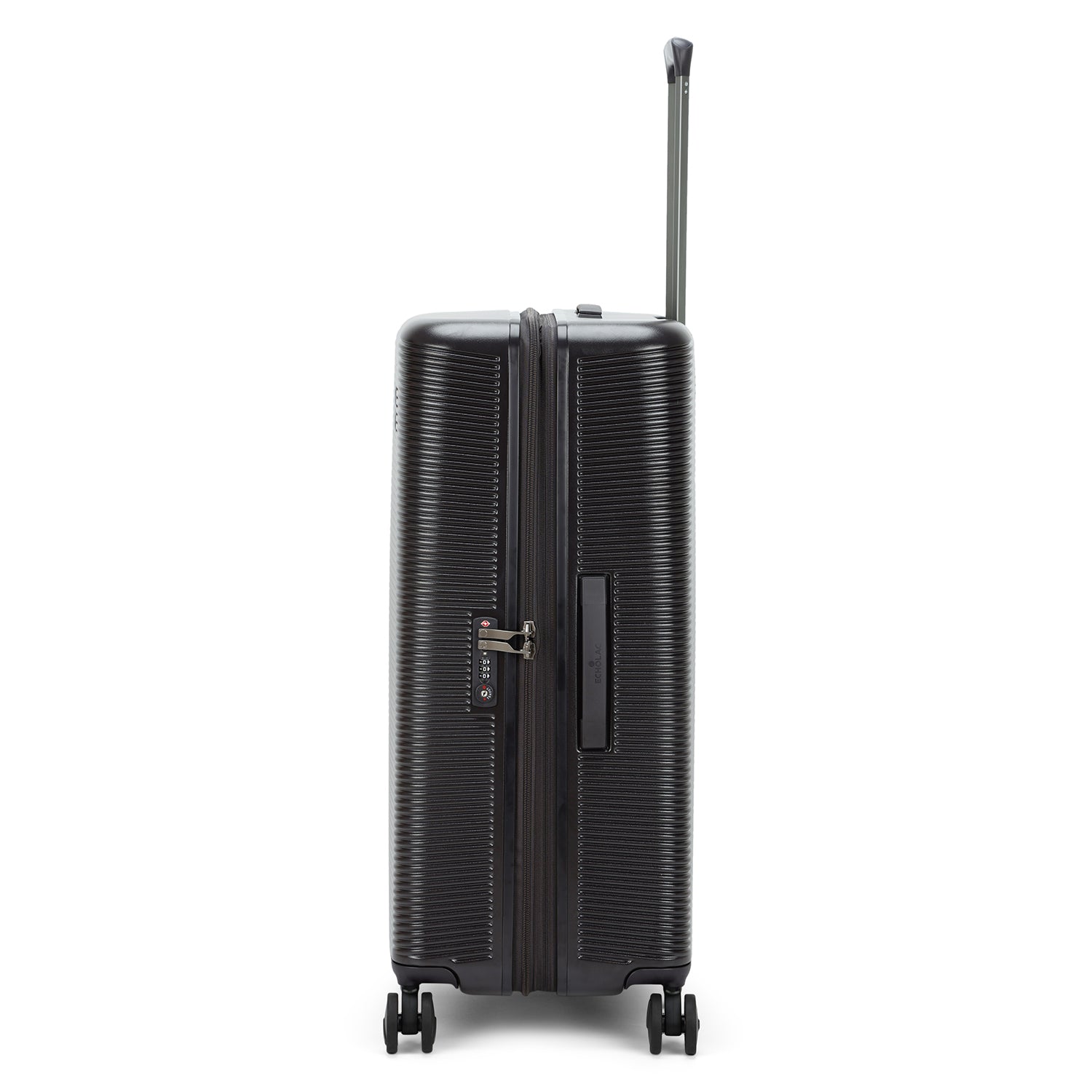 Echolac Ultima Hardcase 4 Double Wheel Expandable Set Of 3 Luggage Trolley