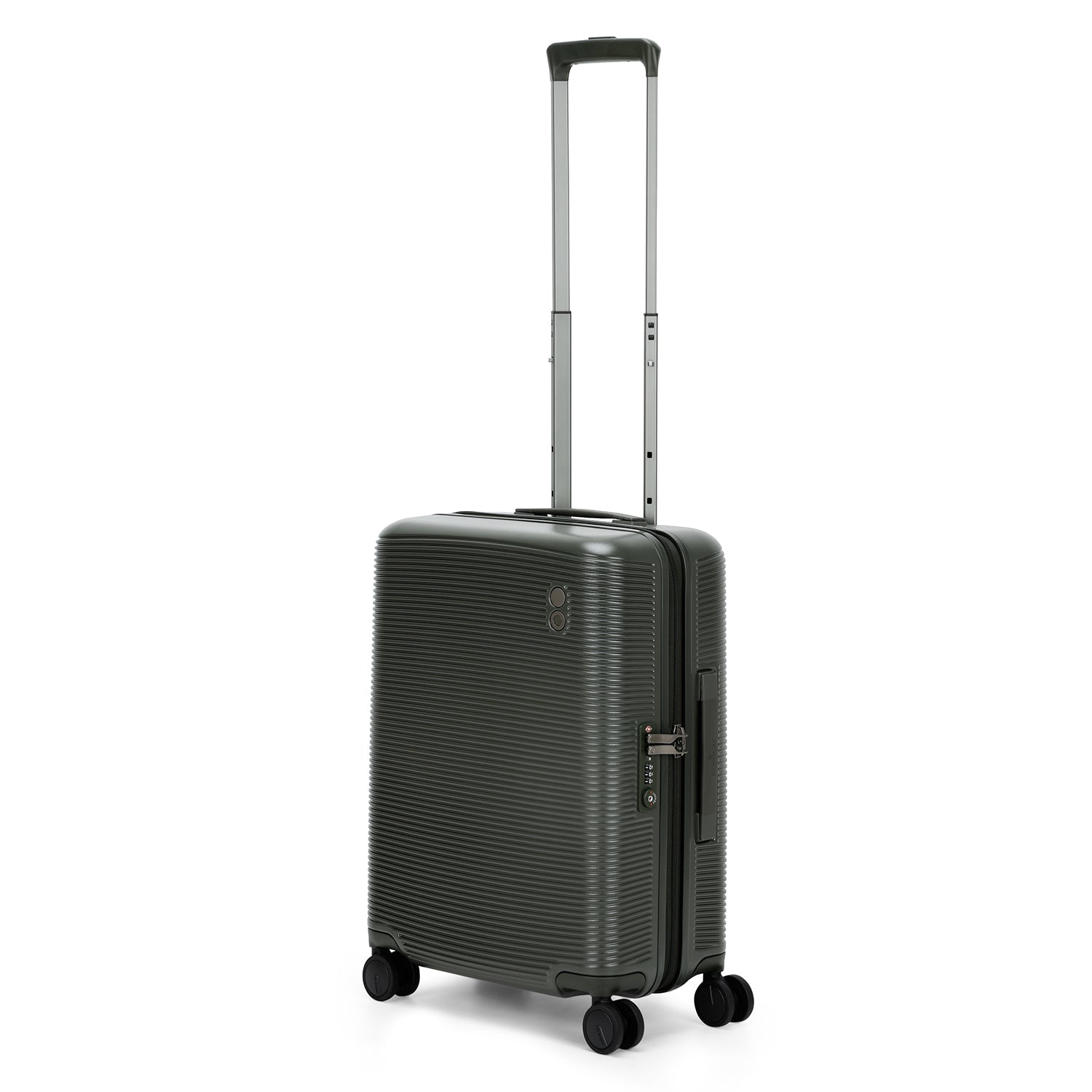 Echolac Ultima Hardcase 4 Double Wheel Expandable Set Of 3 Luggage Trolley