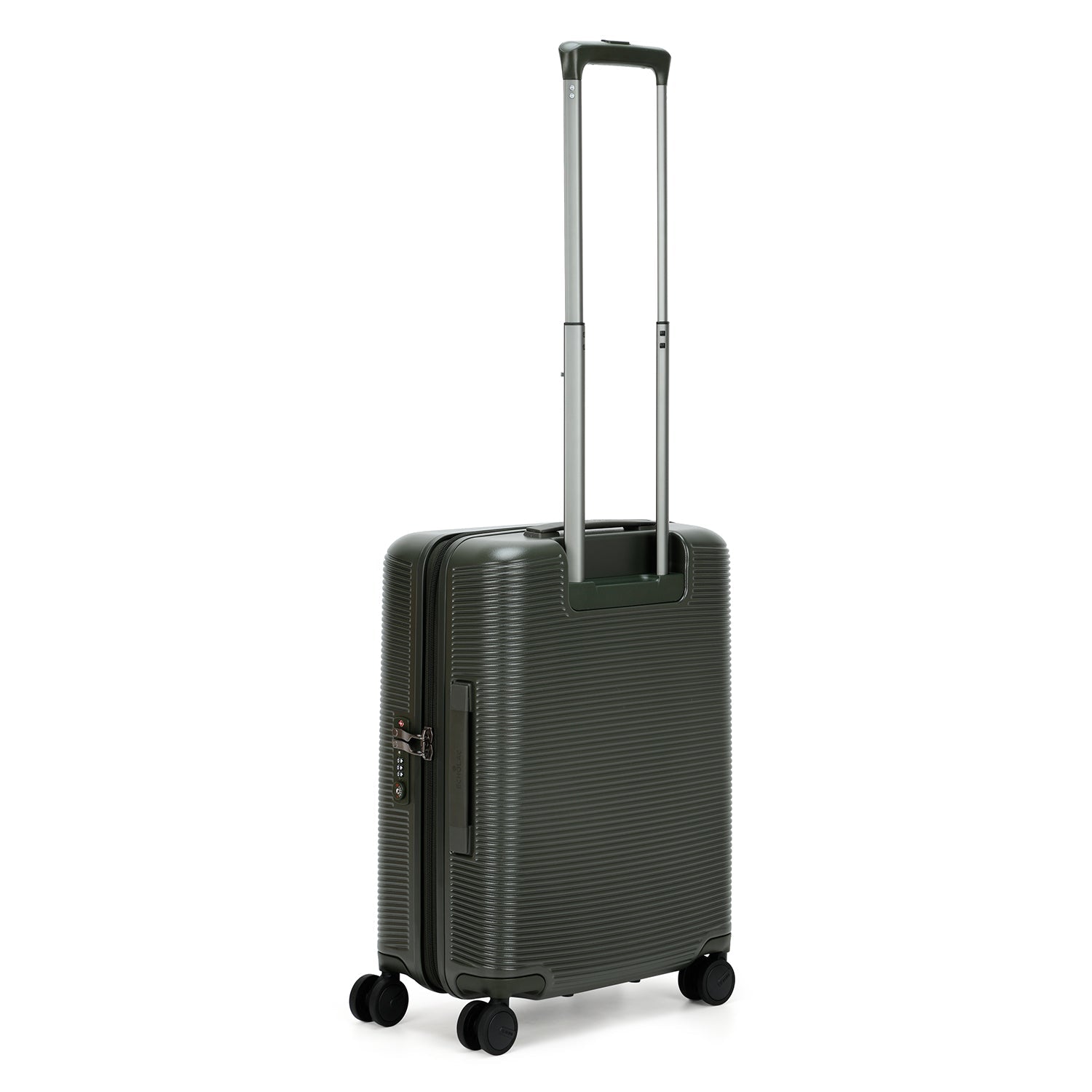 Echolac Ultima Hardcase 4 Double Wheel Expandable Set Of 3 Luggage Trolley