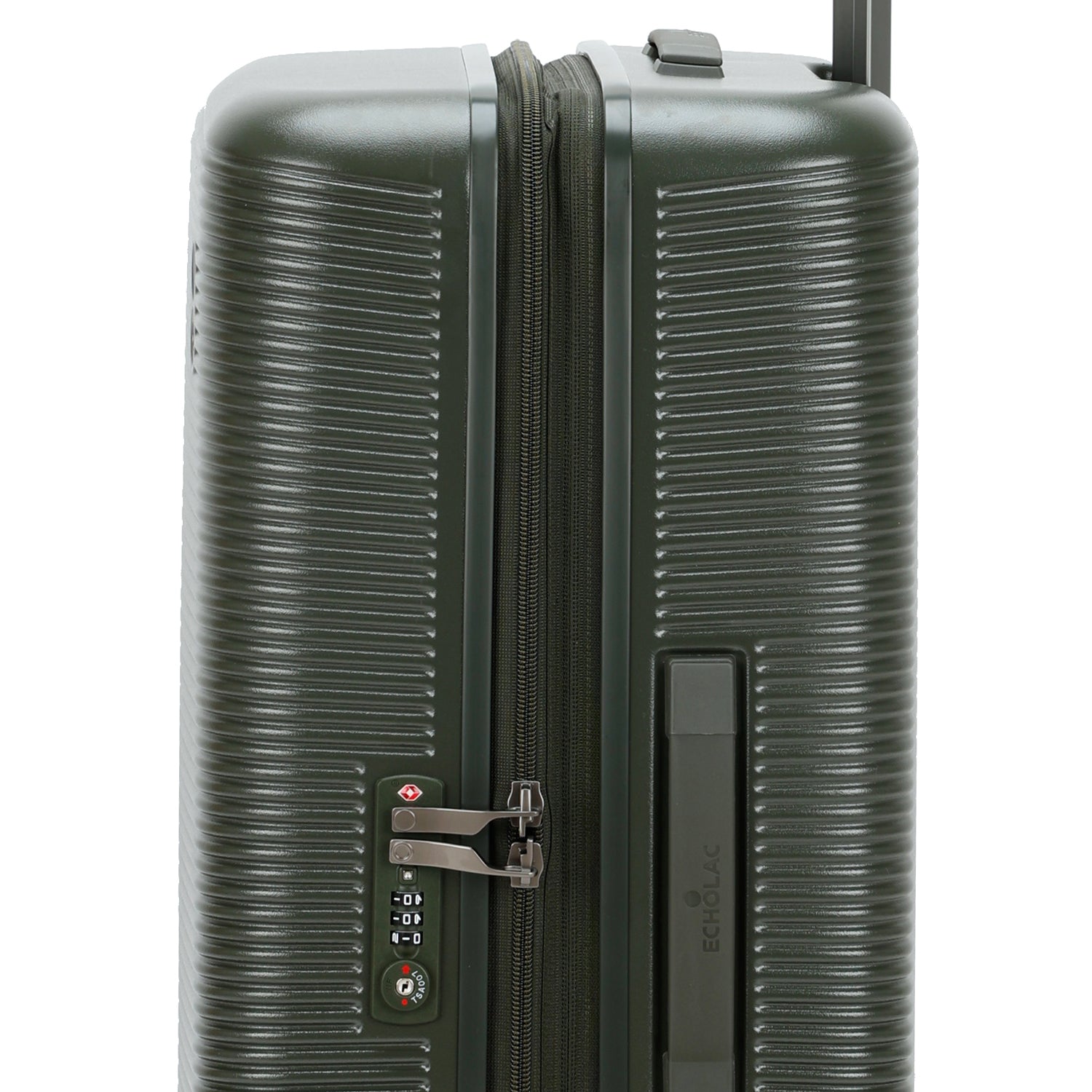 Echolac Ultima Hardcase 4 Double Wheel Expandable Set Of 3 Luggage Trolley