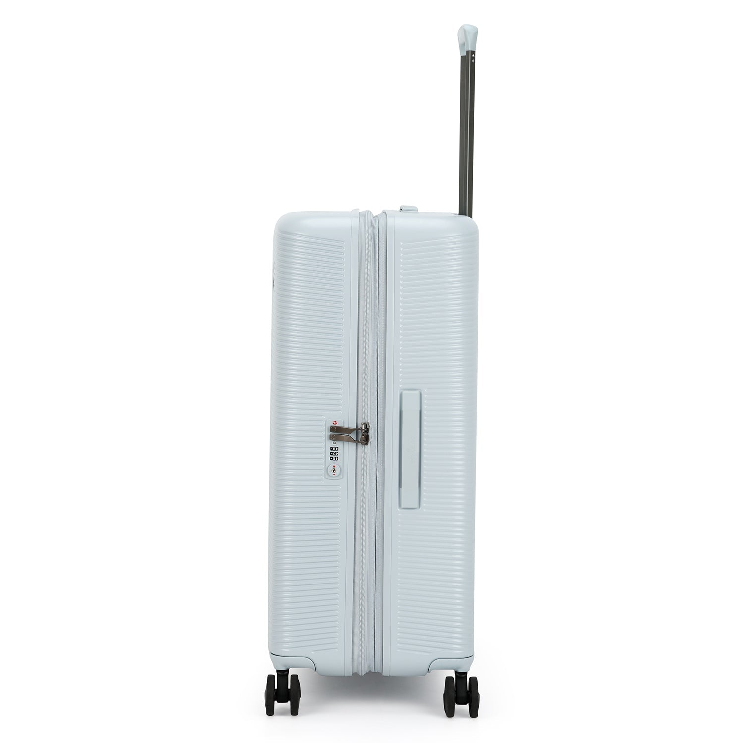 Echolac Ultima Hardcase 4 Double Wheel Expandable Set Of 3 Luggage Trolley