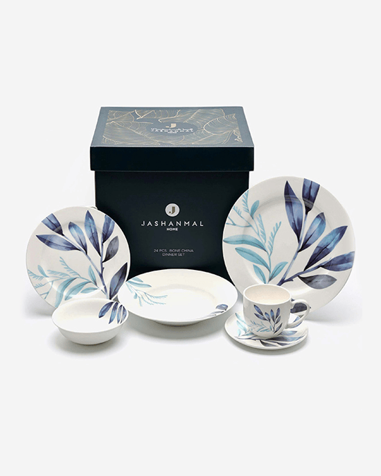 Serene 24pcs Round Shape Dinner Set