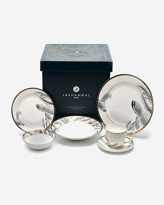 Nordic 24pcs Round Shape Dinner Set