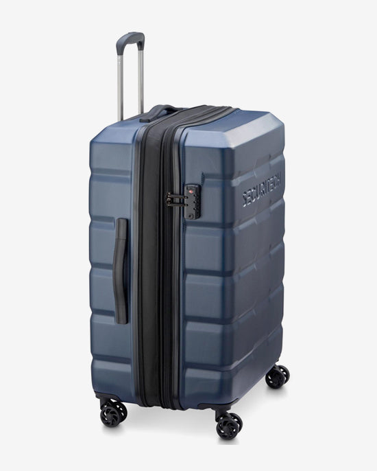Delsey Paris Citadel Hardcase 4 Double Wheel Expandable Trolley Luggage